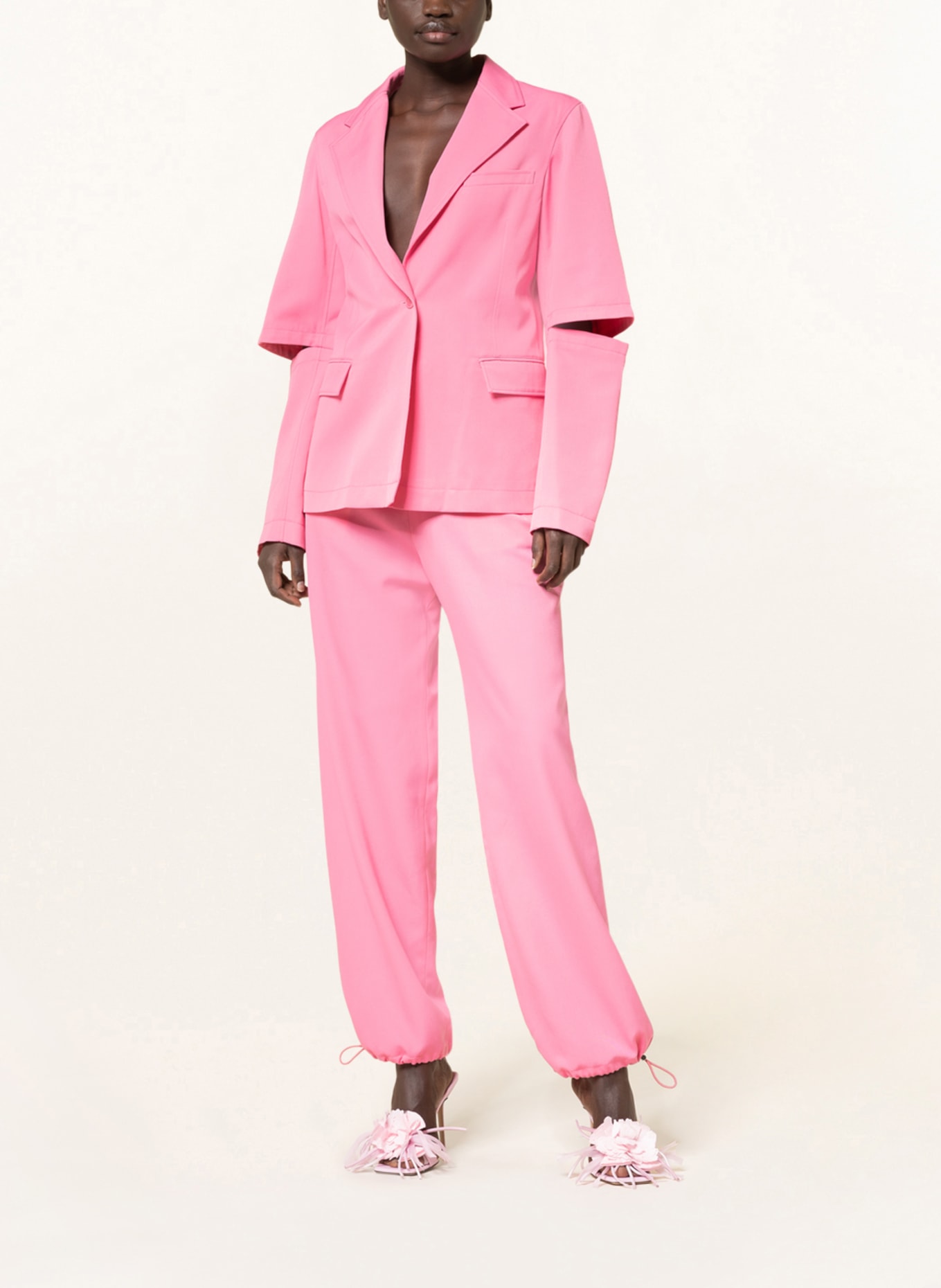 JW ANDERSON Blazer mit Cut-outs, Farbe: ROSA (Bild 2)