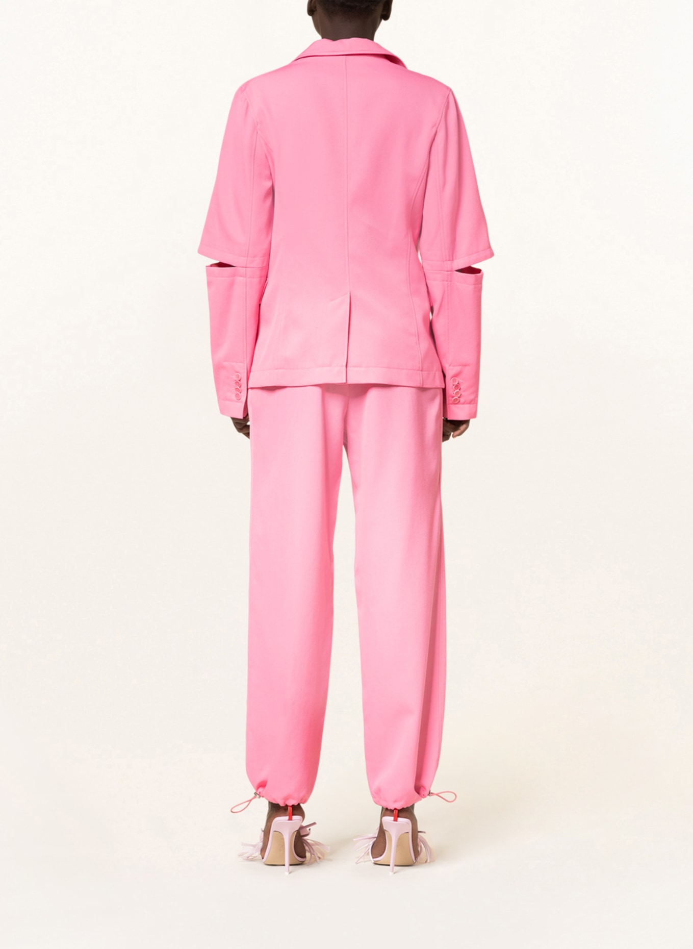JW ANDERSON Blazer with cut-outs, Color: PINK (Image 3)