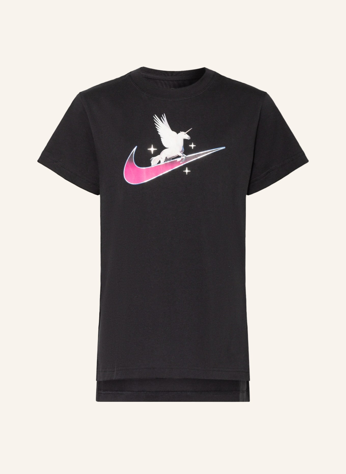 Nike T-Shirt SPORTSWEAR, Farbe: SCHWARZ/ WEISS/ ROSA (Bild 1)