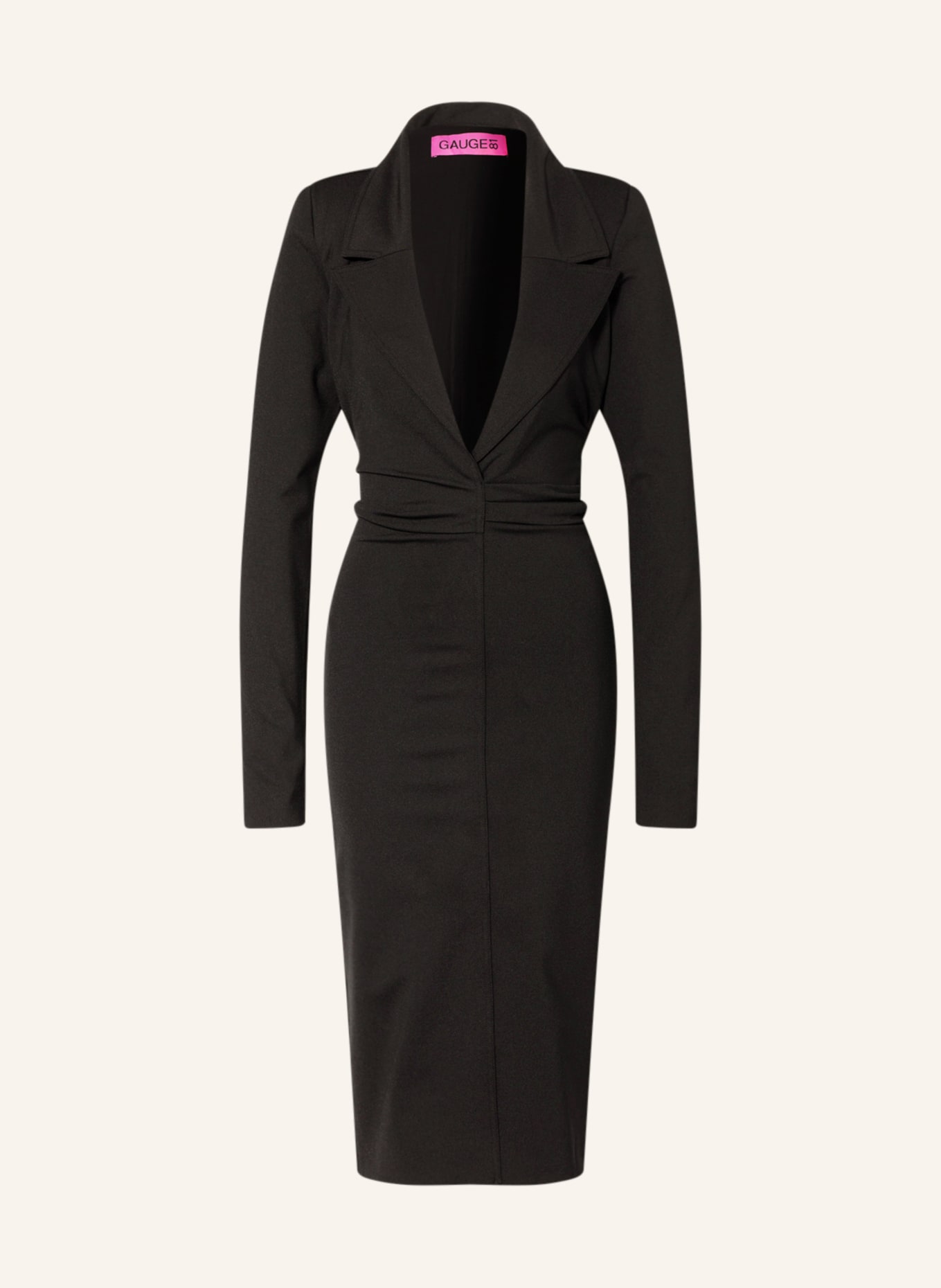 GAUGE81 Blazer dress MOATA, Color: BLACK (Image 1)