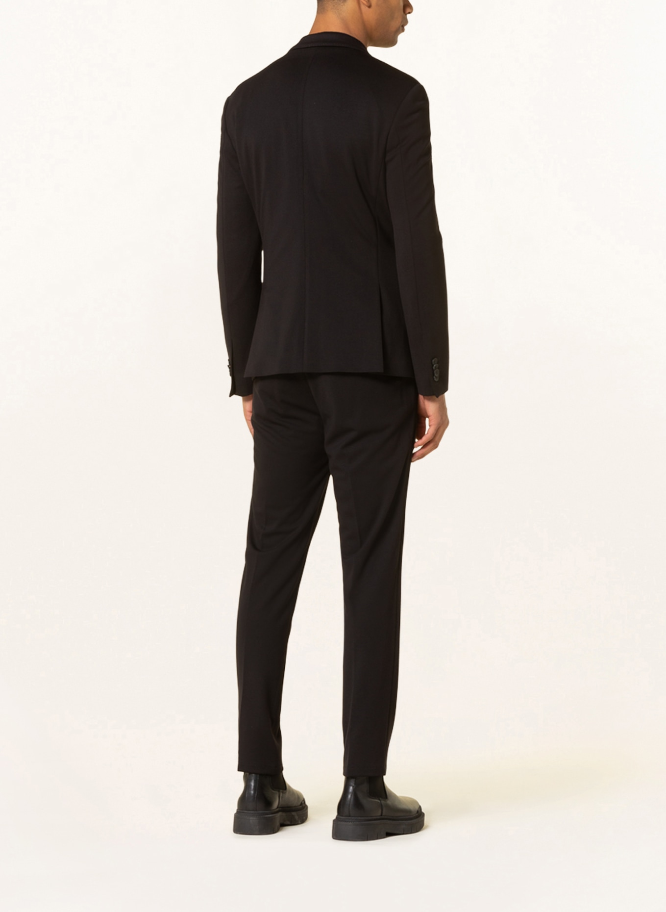 PAUL Anzugsakko Slim Fit aus Jersey, Farbe: 790 BLACK (Bild 3)