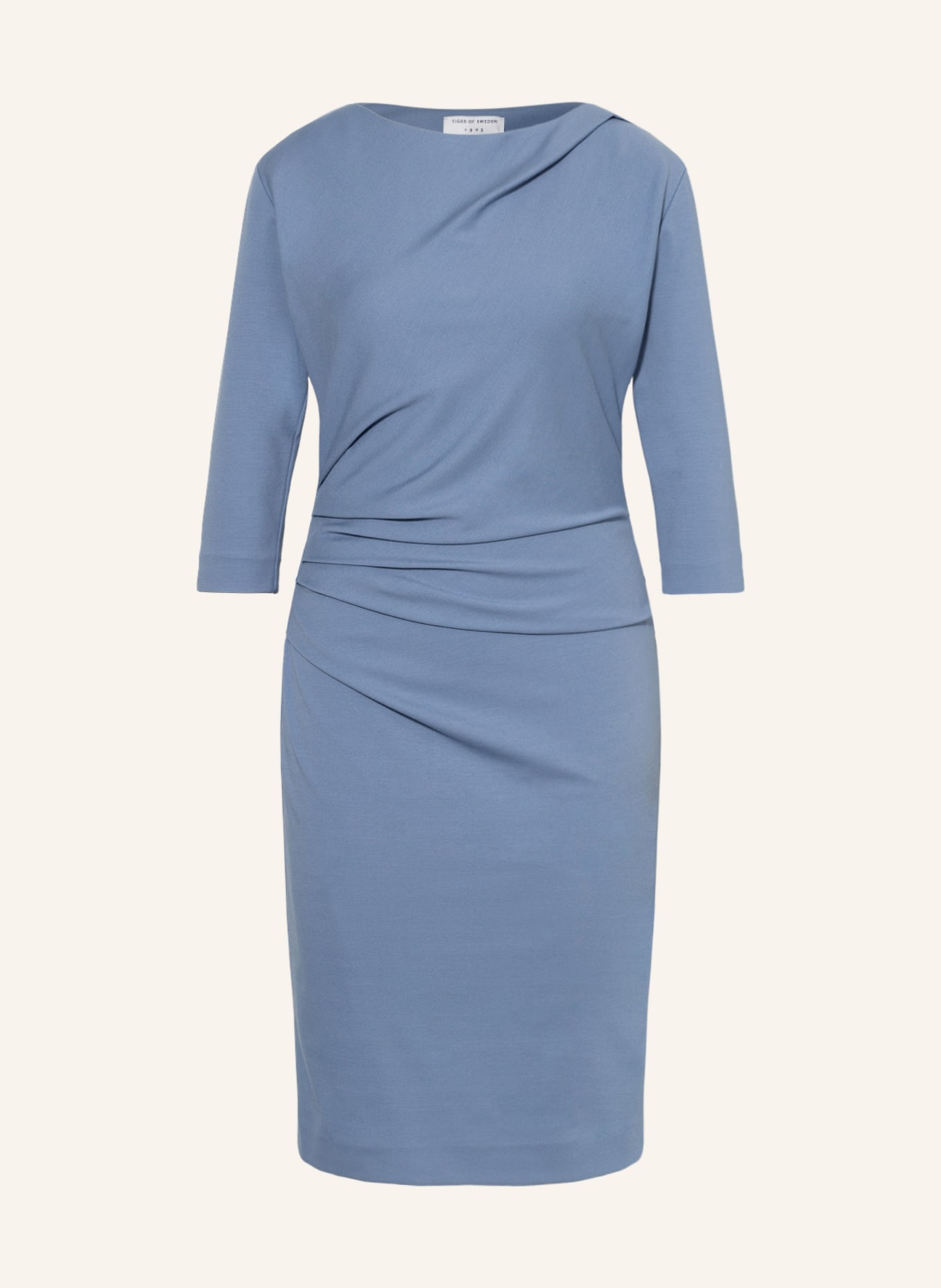 TIGER OF SWEDEN Sheath dress IZZA S with 3/4 sleeves, Color: LIGHT BLUE (Image 1)