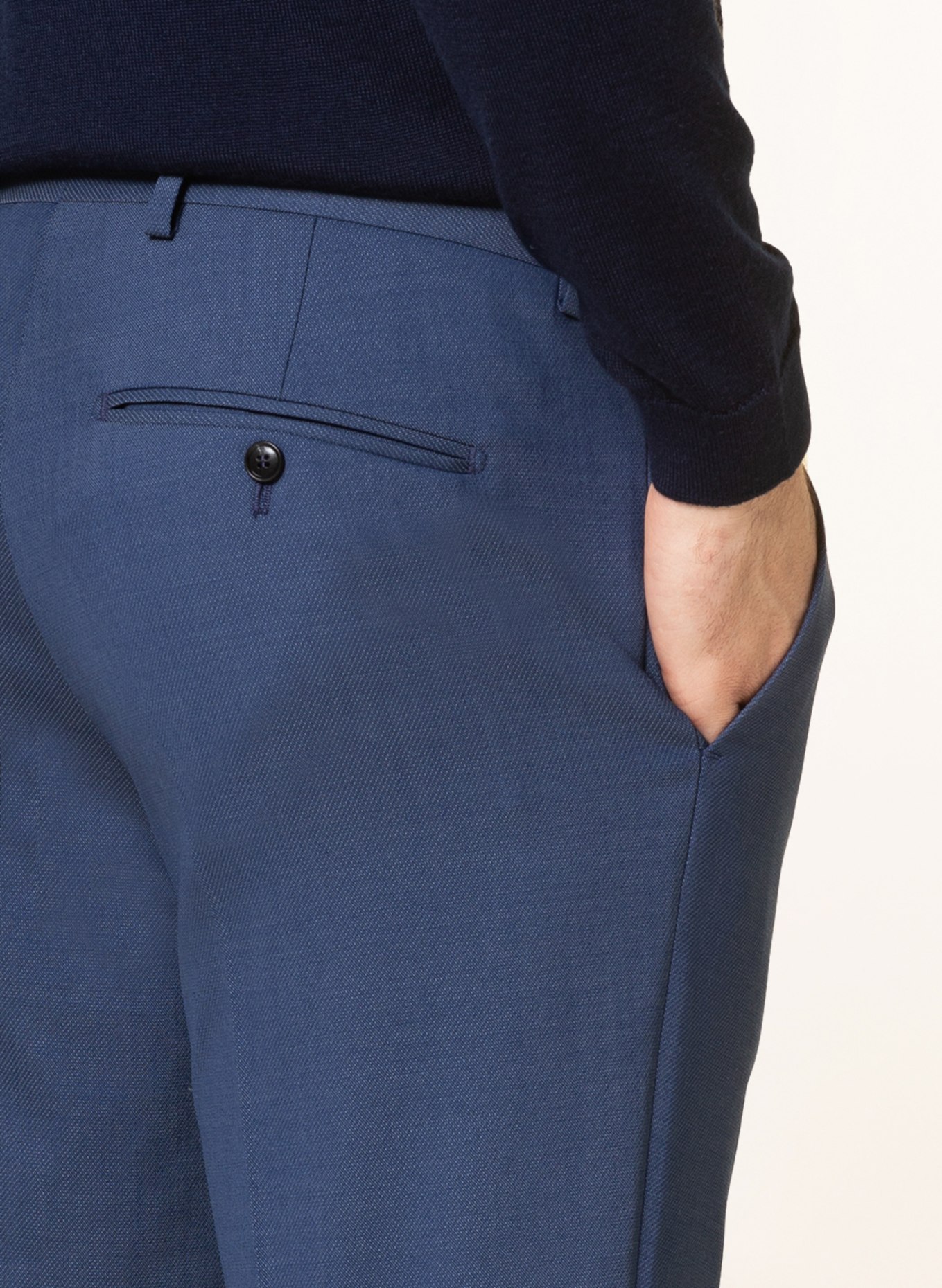 TIGER OF SWEDEN Suit trousers TORDON extra slim fit , Color: DARK BLUE (Image 6)