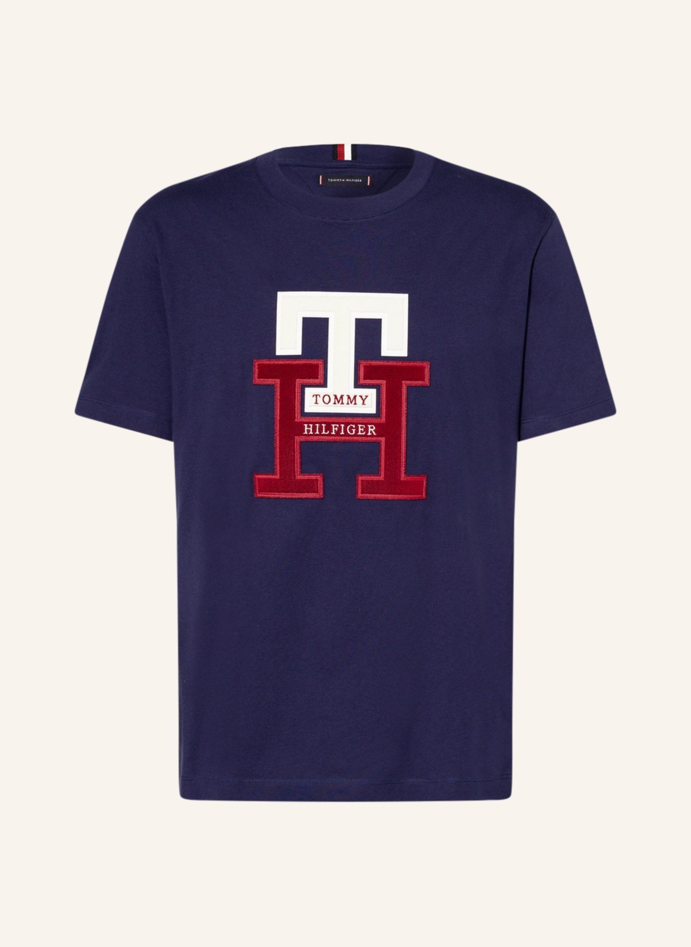 TOMMY HILFIGER T-Shirt, Farbe: DUNKELBLAU (Bild 1)