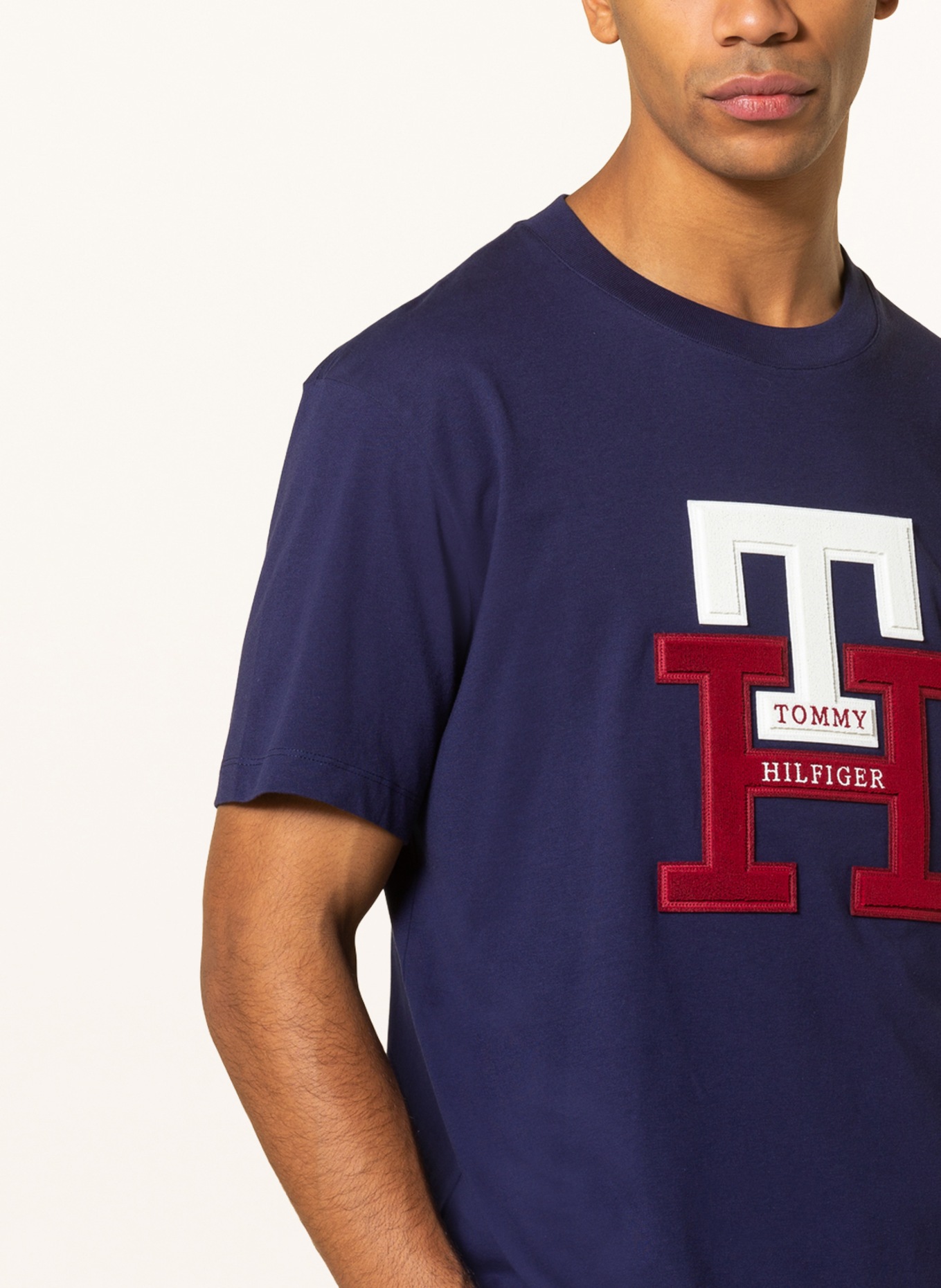 TOMMY HILFIGER T-Shirt, Farbe: DUNKELBLAU (Bild 4)