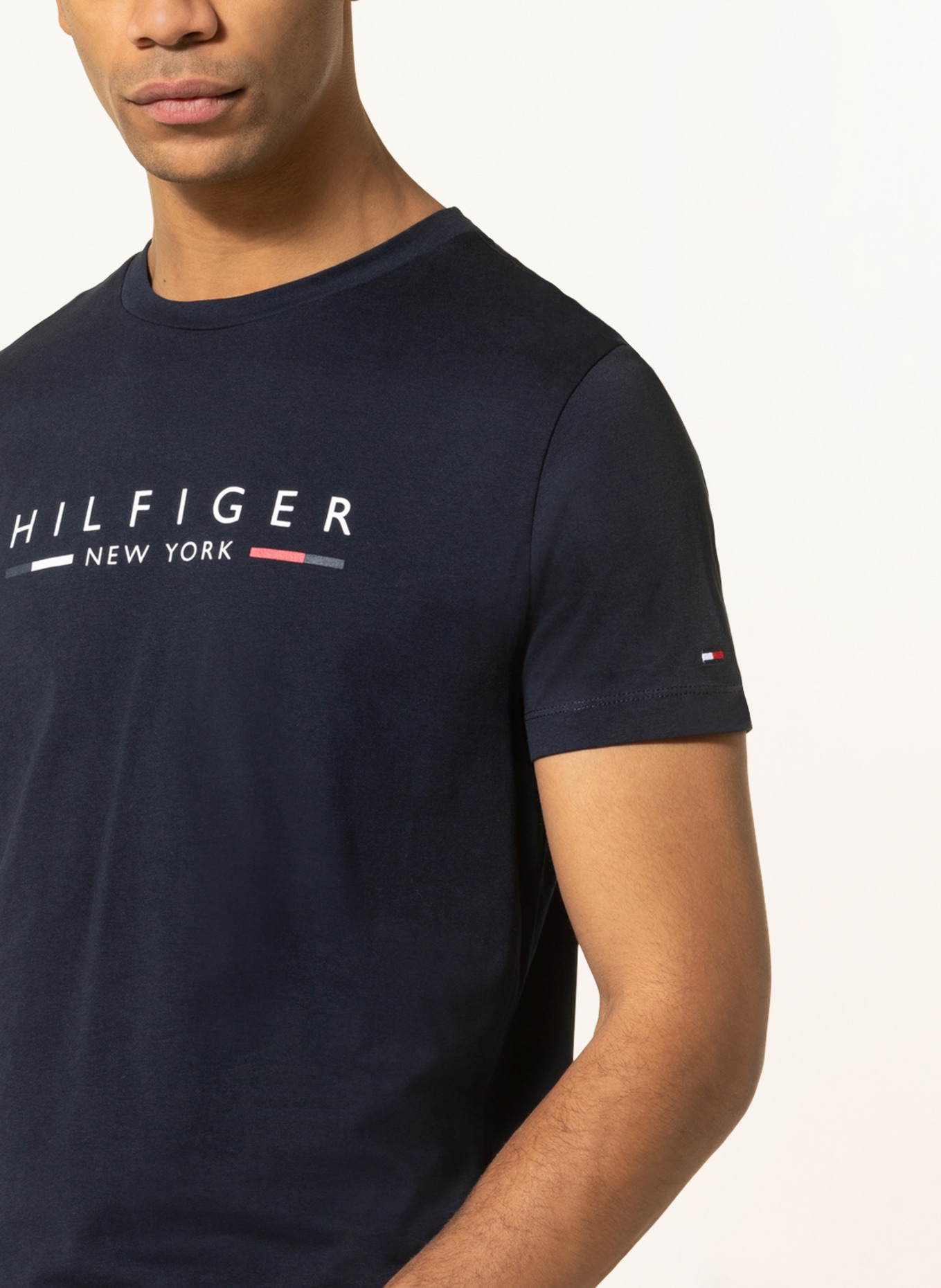 TOMMY HILFIGER T-shirt in dark blue