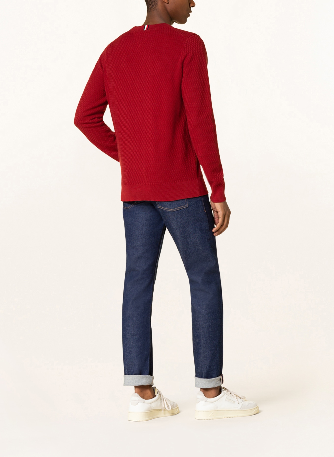 TOMMY HILFIGER Sweater , Color: DARK RED (Image 3)