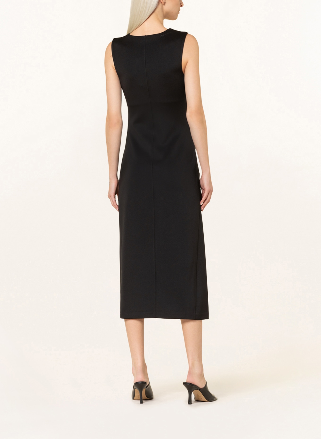 Calvin Klein Sukienka z dżerseju , Kolor: CZARNY (Obrazek 3)