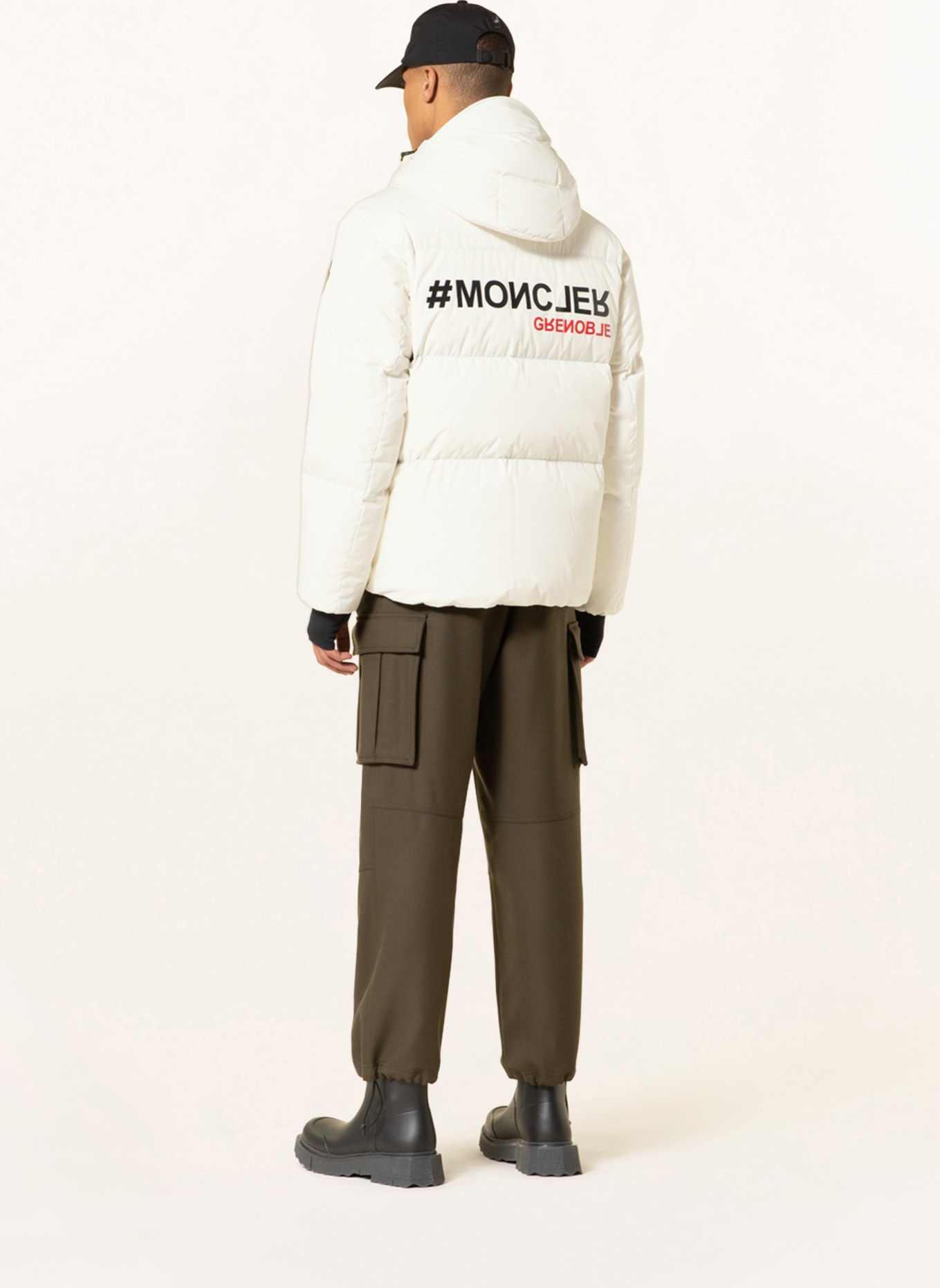 MONCLER GRENOBLE Down ski jacket MAZOD, Color: WHITE (Image 3)
