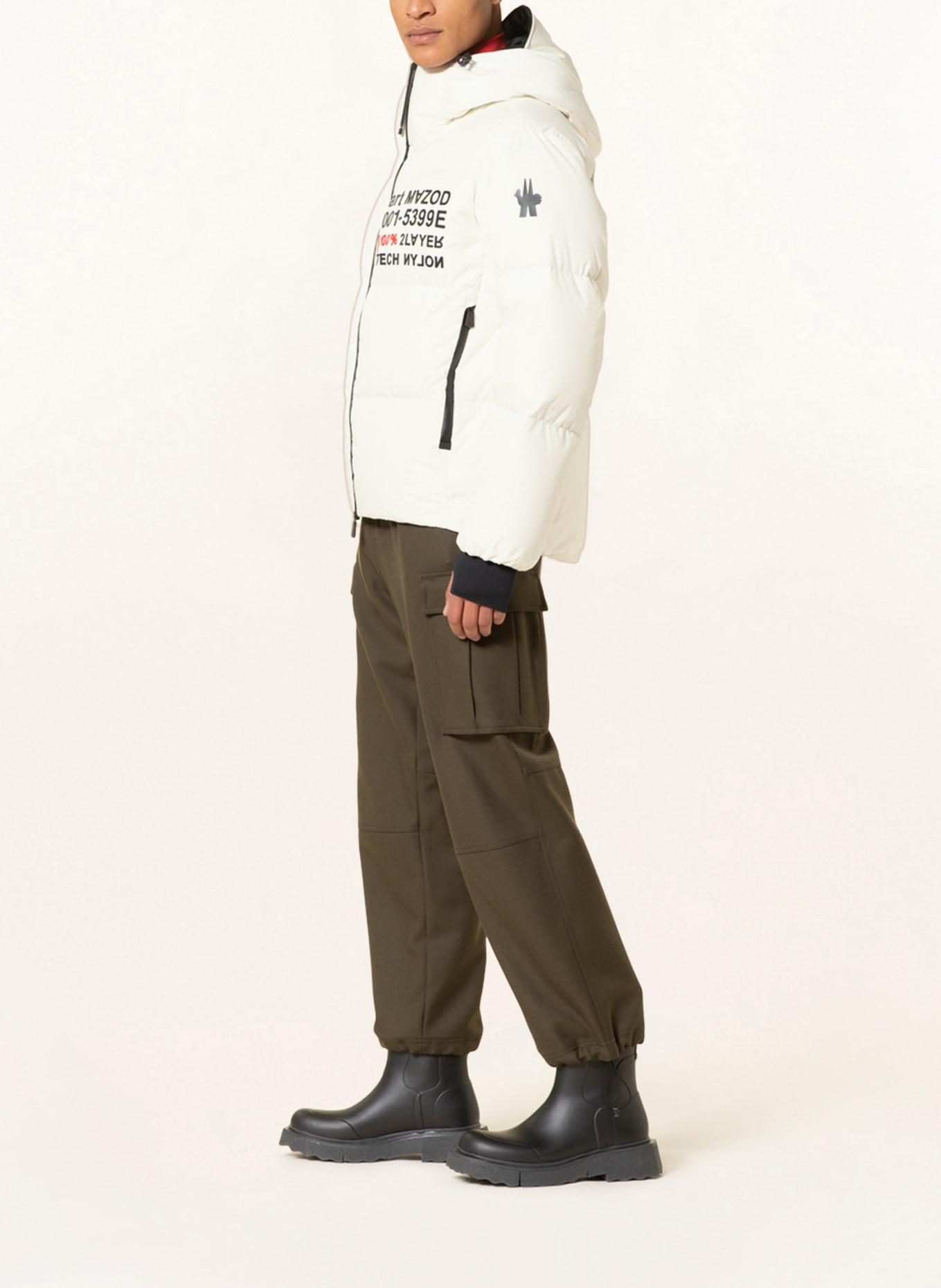MONCLER GRENOBLE Down ski jacket MAZOD, Color: WHITE (Image 4)