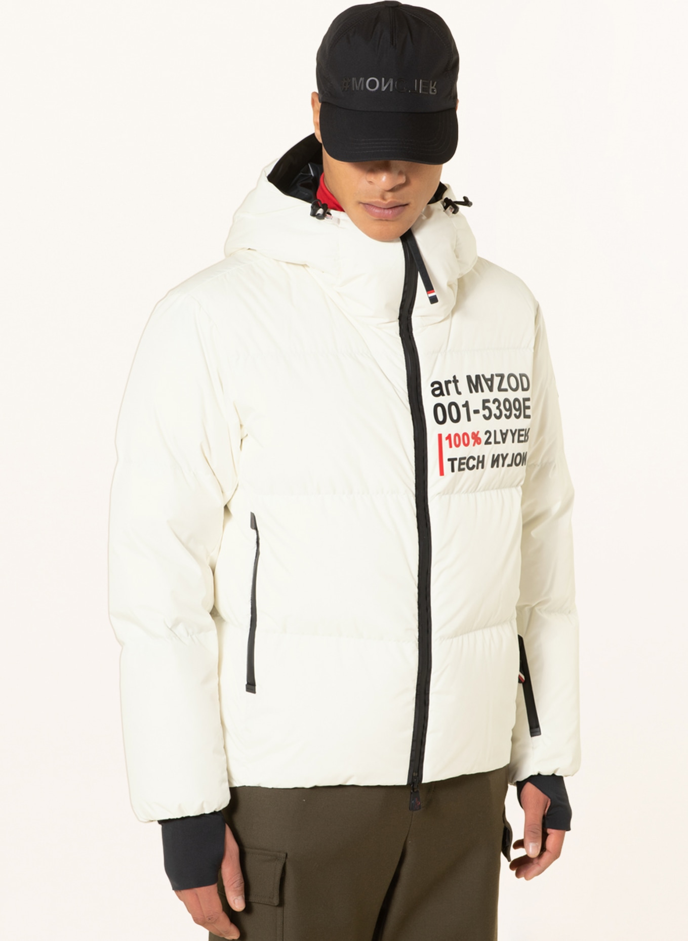 MONCLER GRENOBLE Down ski jacket MAZOD, Color: WHITE (Image 5)