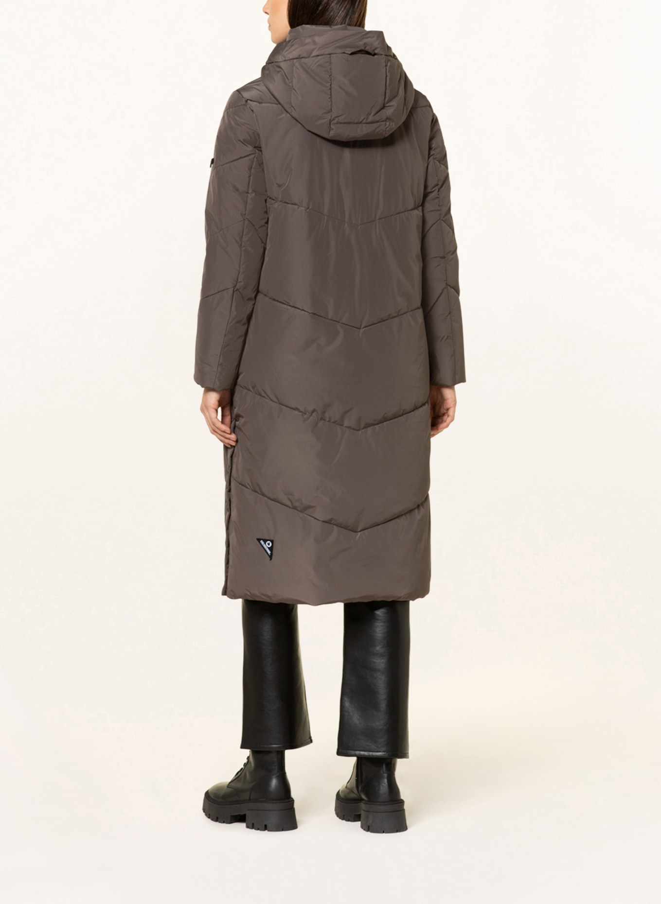 khujo Quilted coat SONJE4, Color: BROWN (Image 3)
