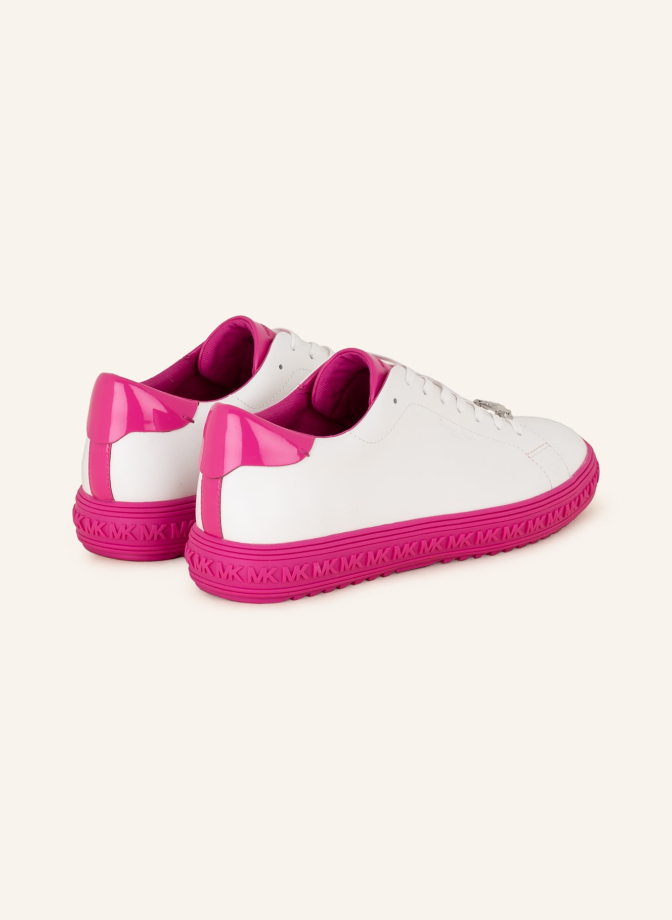 Trainers MICHAEL MICHAEL KORS  Mickey Trainer 43T1MKFS4D Shell Pink   Sneakers  Low shoes  Womens shoes  efootweareu