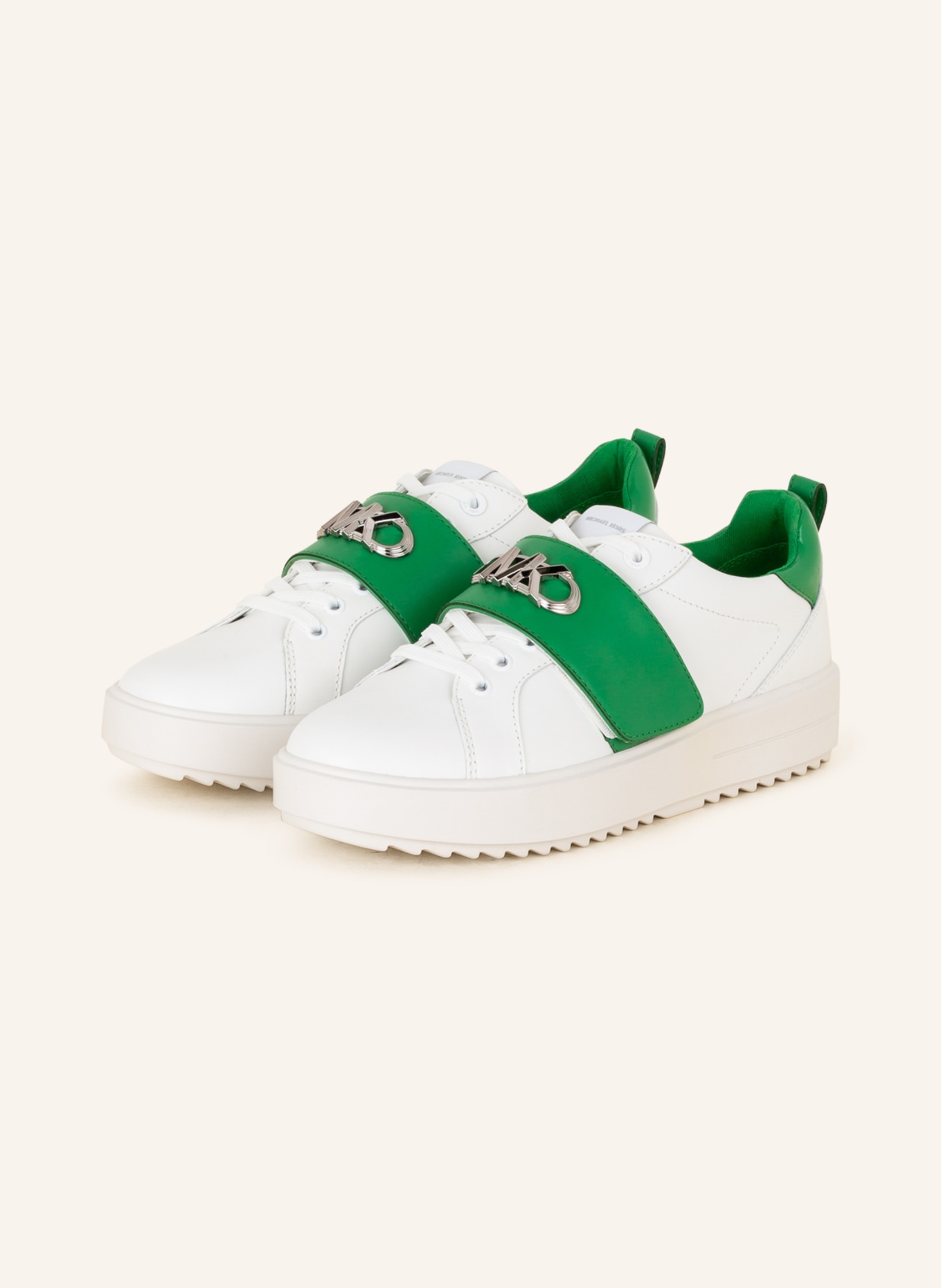 , Color: WHITE/ GREEN(Image 1)