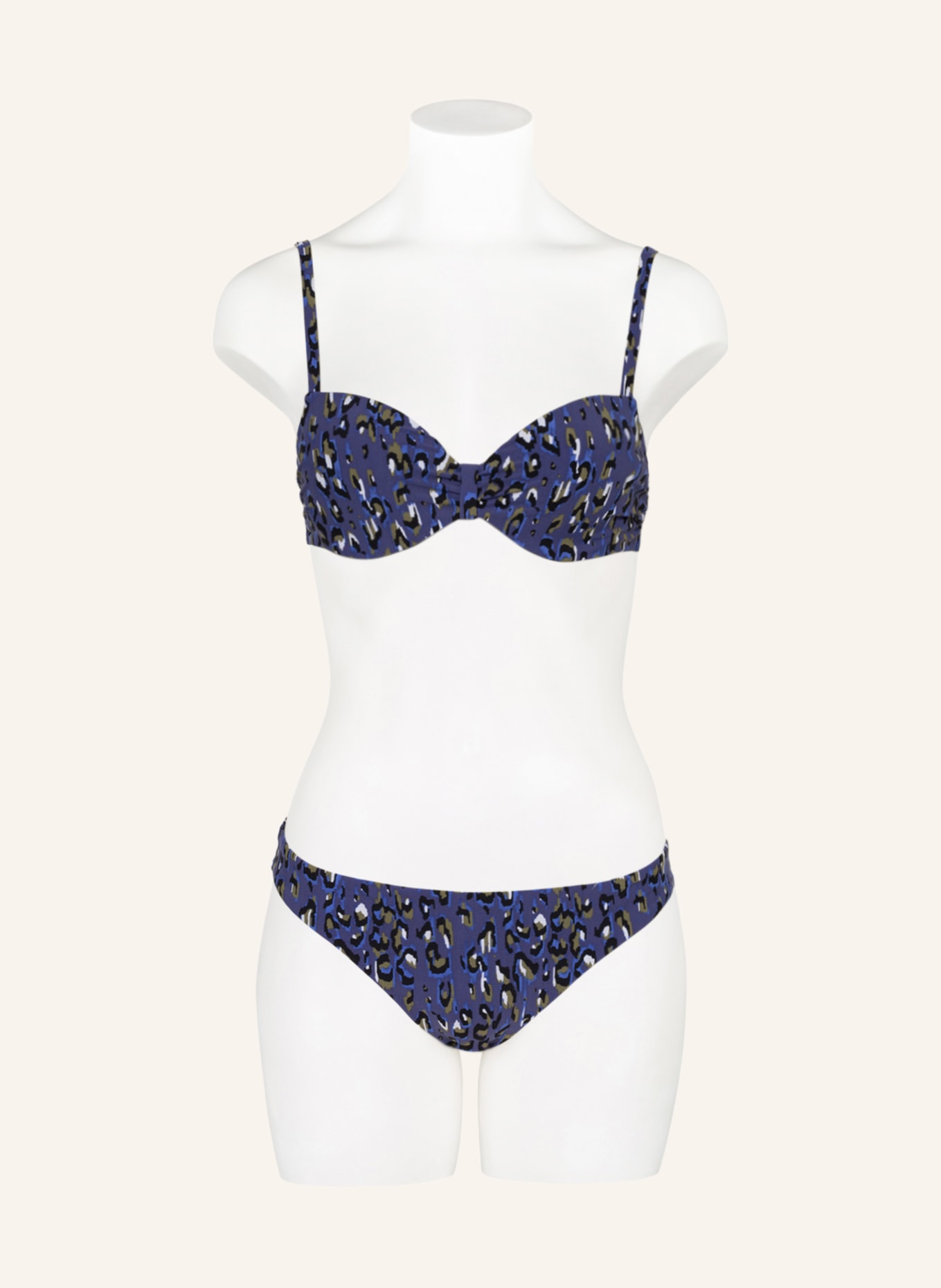 CHANTELLE Underwired bikini top EOS , Color: BLUE (Image 2)