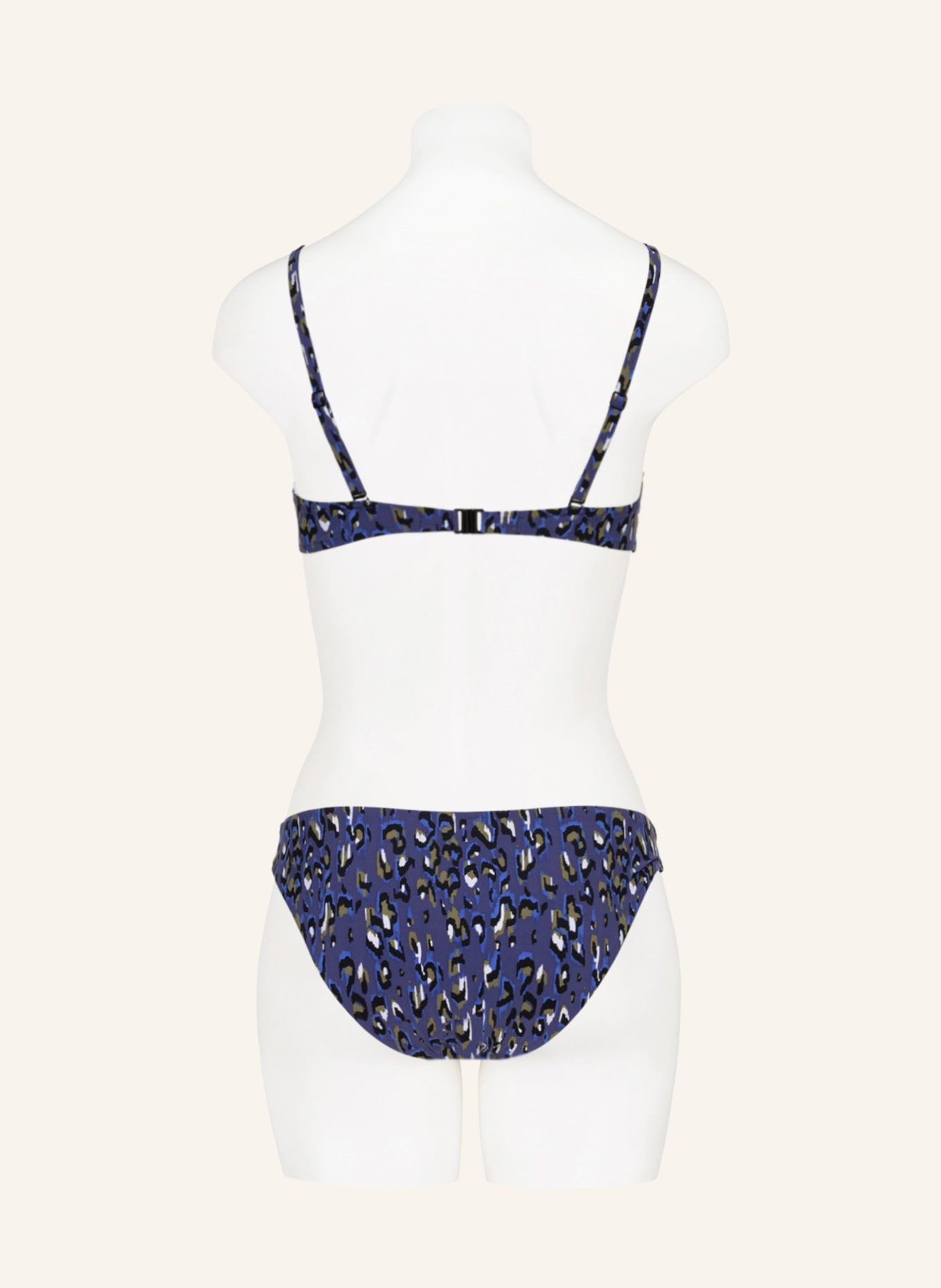 CHANTELLE Underwired bikini top EOS , Color: BLUE (Image 3)