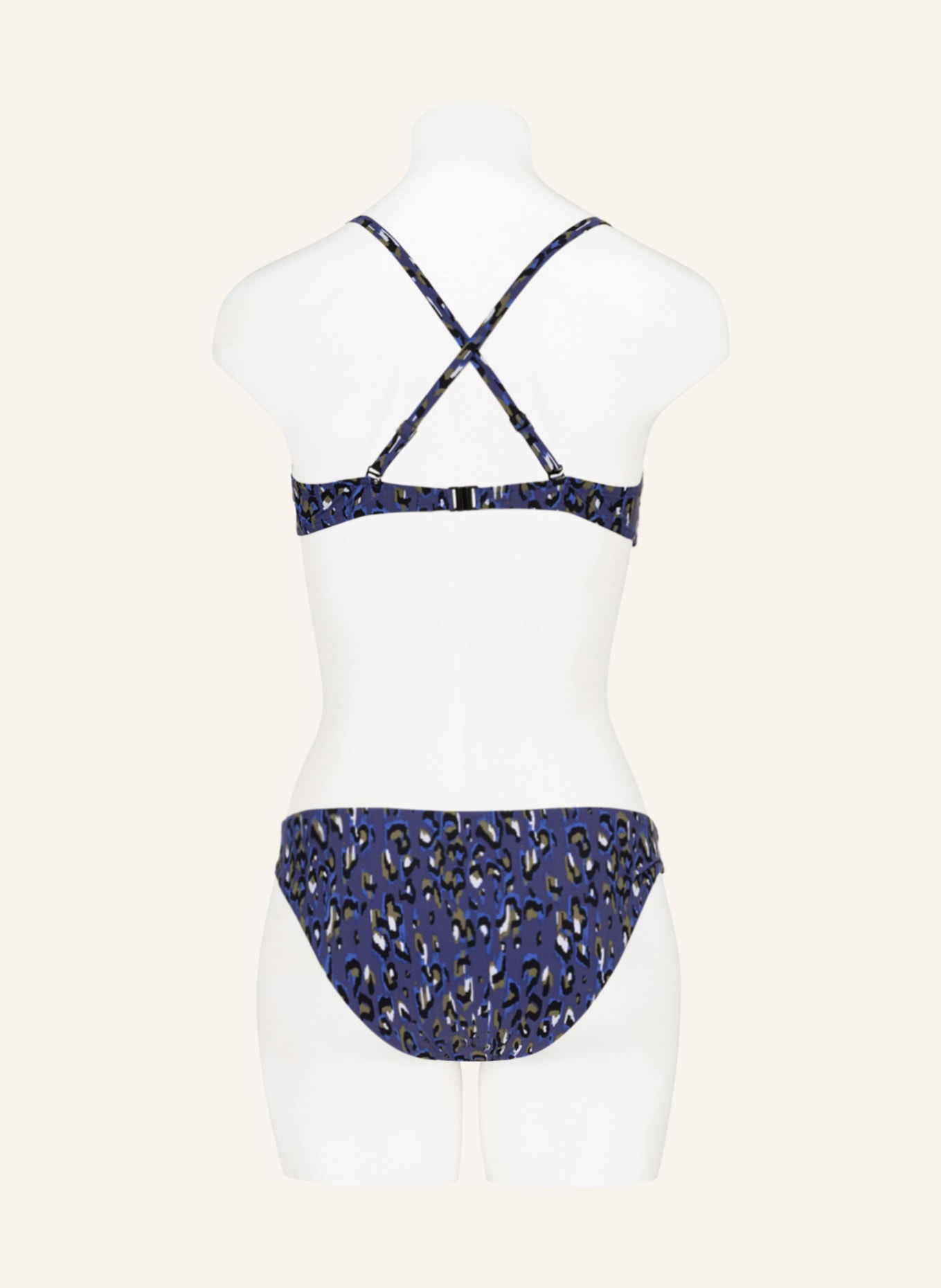 CHANTELLE Underwired bikini top EOS , Color: BLUE (Image 4)