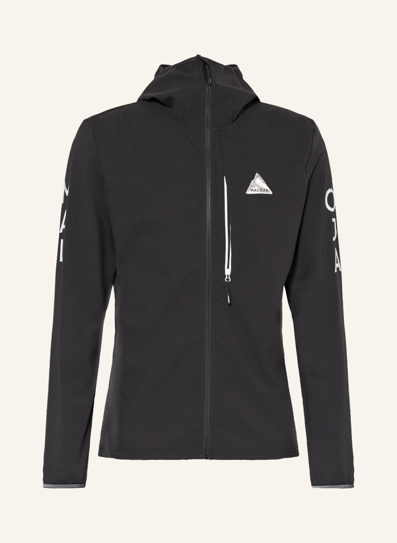 maloja Outdoor jacket ADLERM, Color: BLACK (Image 1)