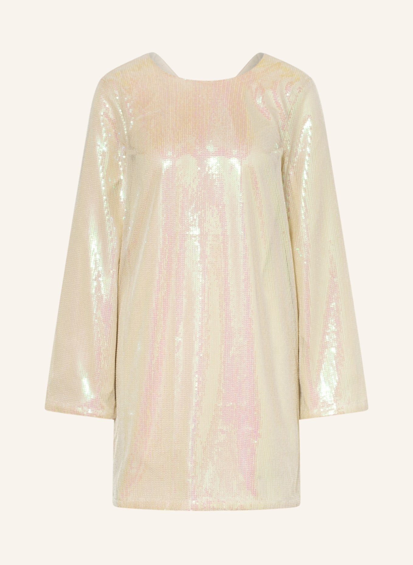 ENVII Dress ENNOVA made of sequins , Color: WHITE GOLD (Image 1)
