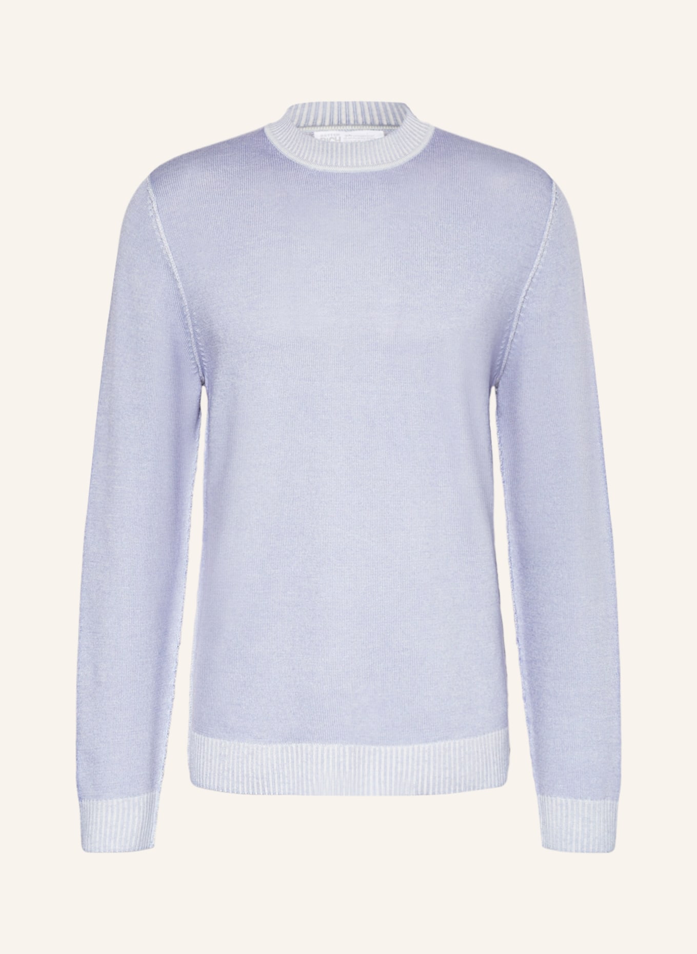 BETTER RICH Sweter FERRY z dodatkiem wełny merino: JASNONIEBIESKI