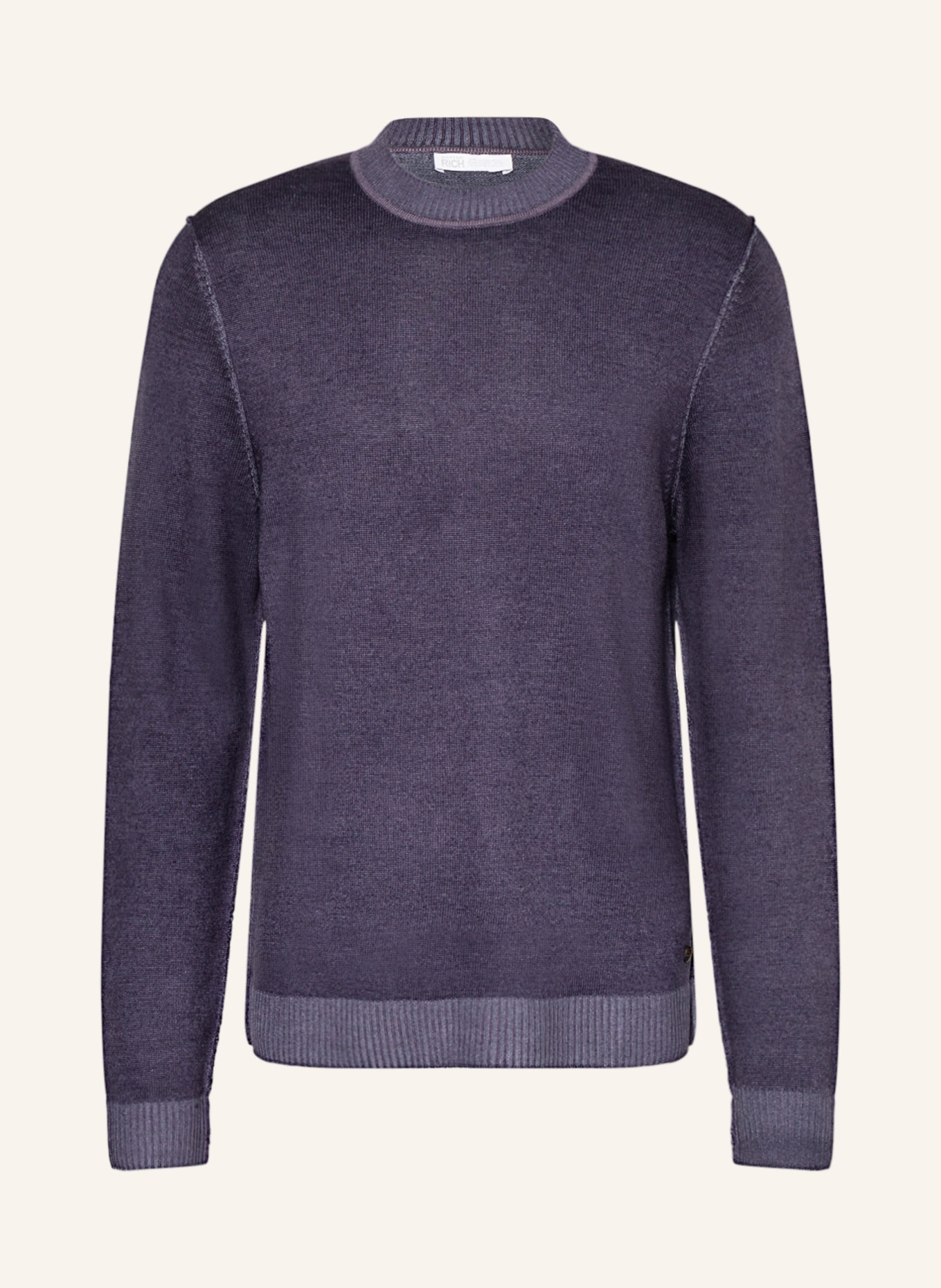 BETTER RICH Sweter FERRY z dodatkiem wełny merino, Kolor: GRANATOWY (Obrazek 1)