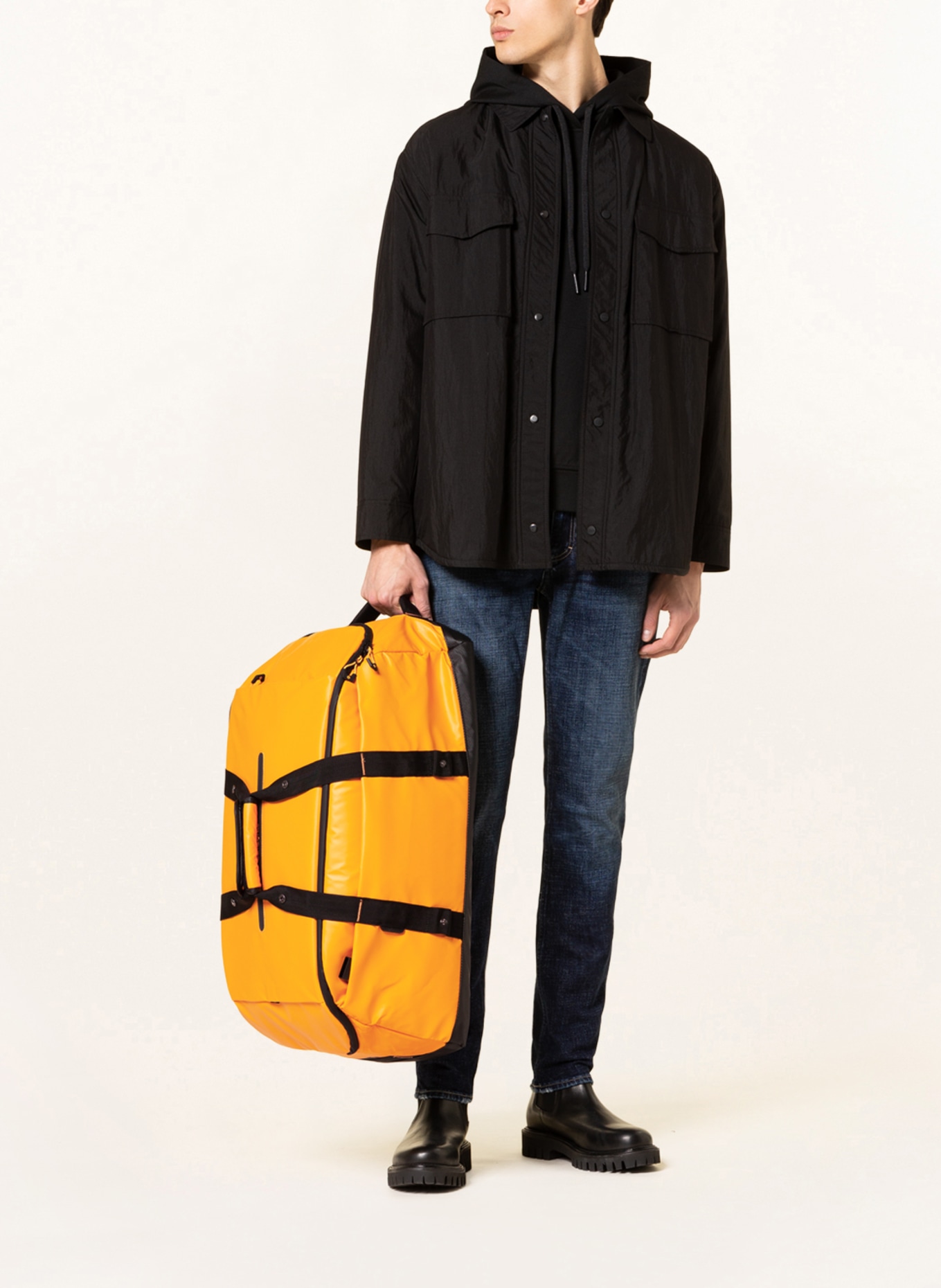 Samsonite Reisetasche ECODIVER M: DUNKELGELB / SCHWARZ