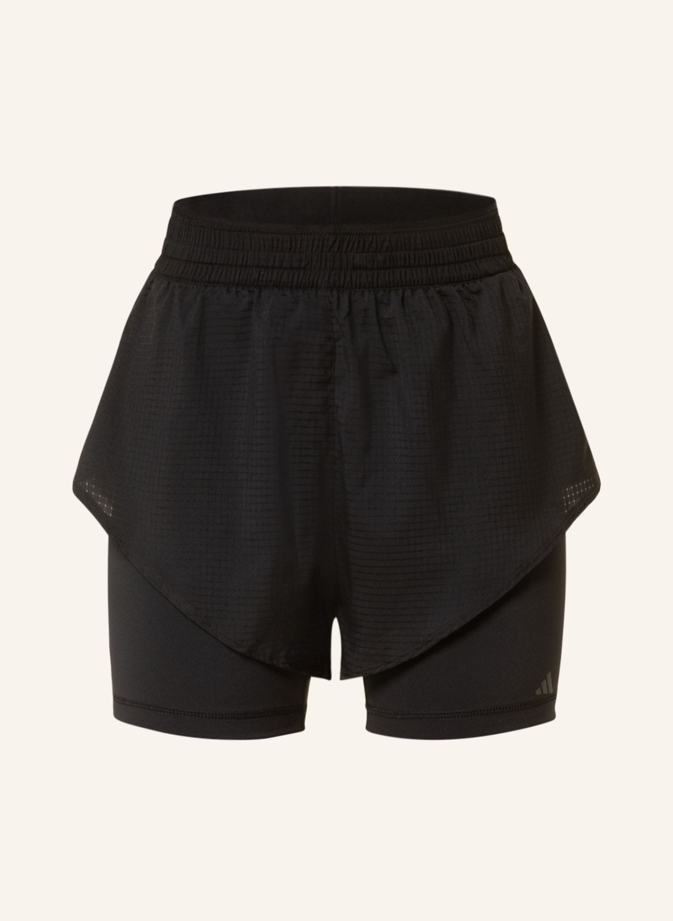adidas 2-in-1 training shorts HIIT HEAT.RDY, Color: BLACK (Image 1)