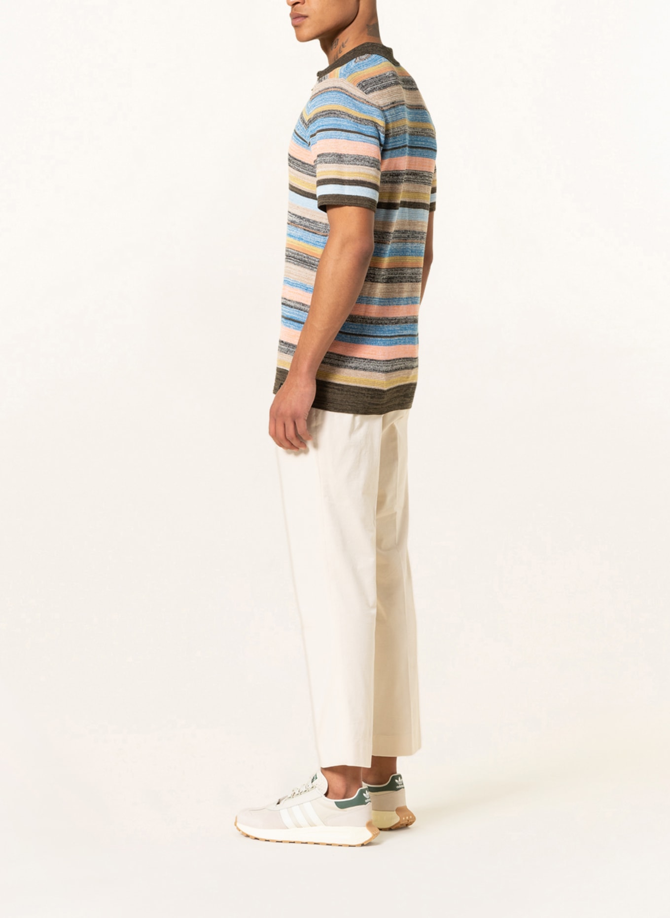 SCOTCH & SODA Corduroy trousers BLAKE regular slim fit, Color: CREAM (Image 4)