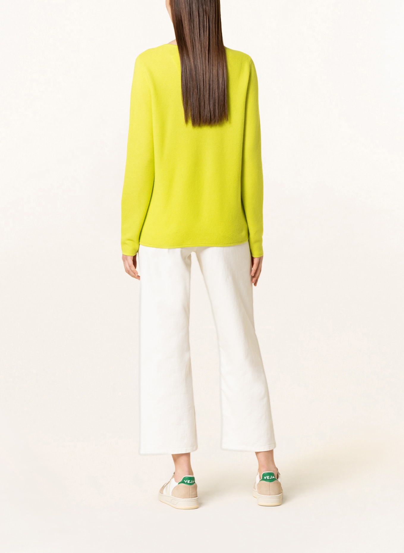darling harbour Cashmere-Pullover, Farbe: LIME (Bild 3)