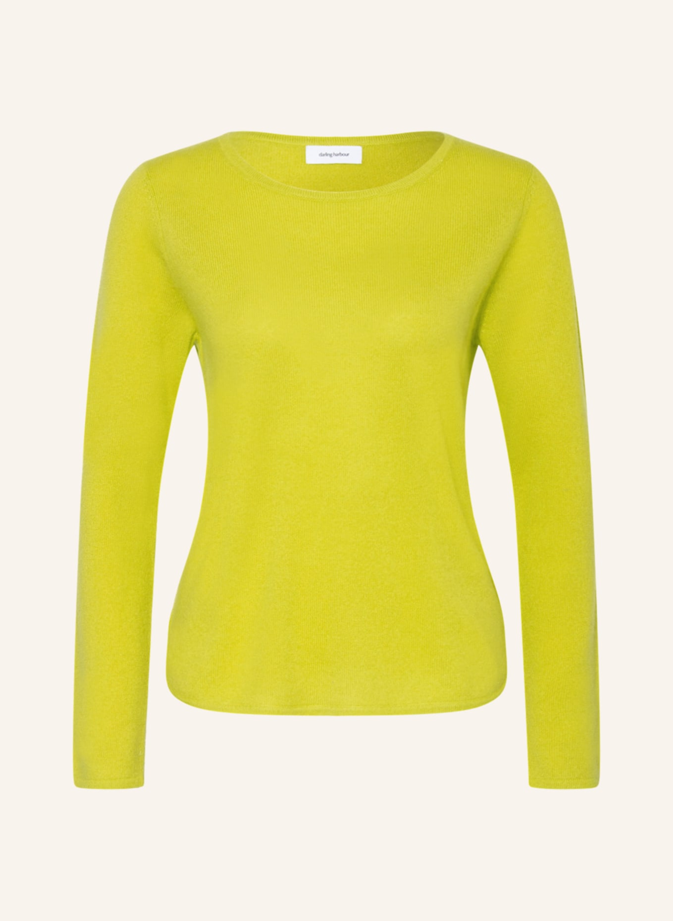 darling harbour Cashmere-Pullover, Farbe: LIME (Bild 1)