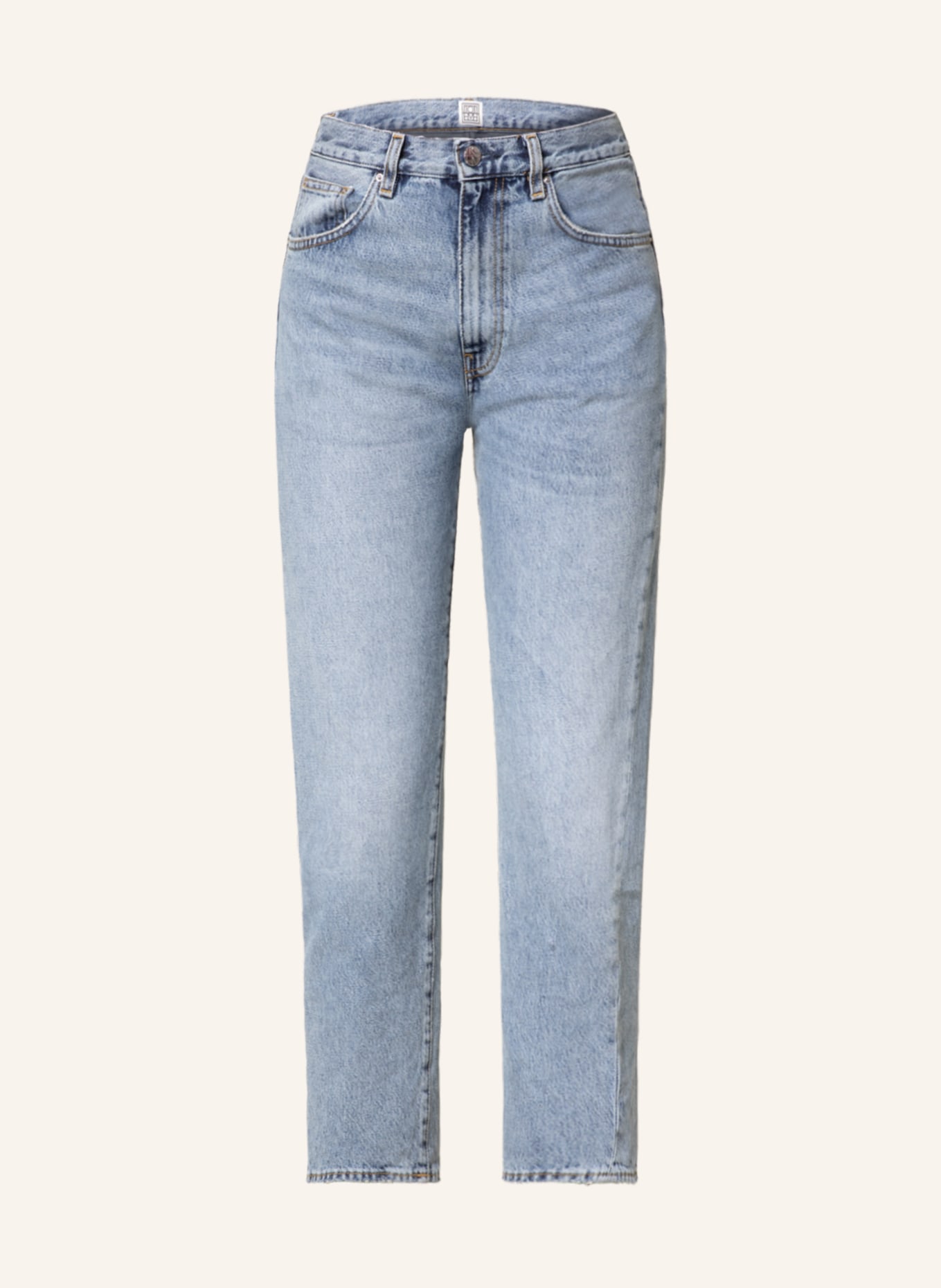 TOTEME Straight jeans, Color: 485 WORN BLUE (Image 1)