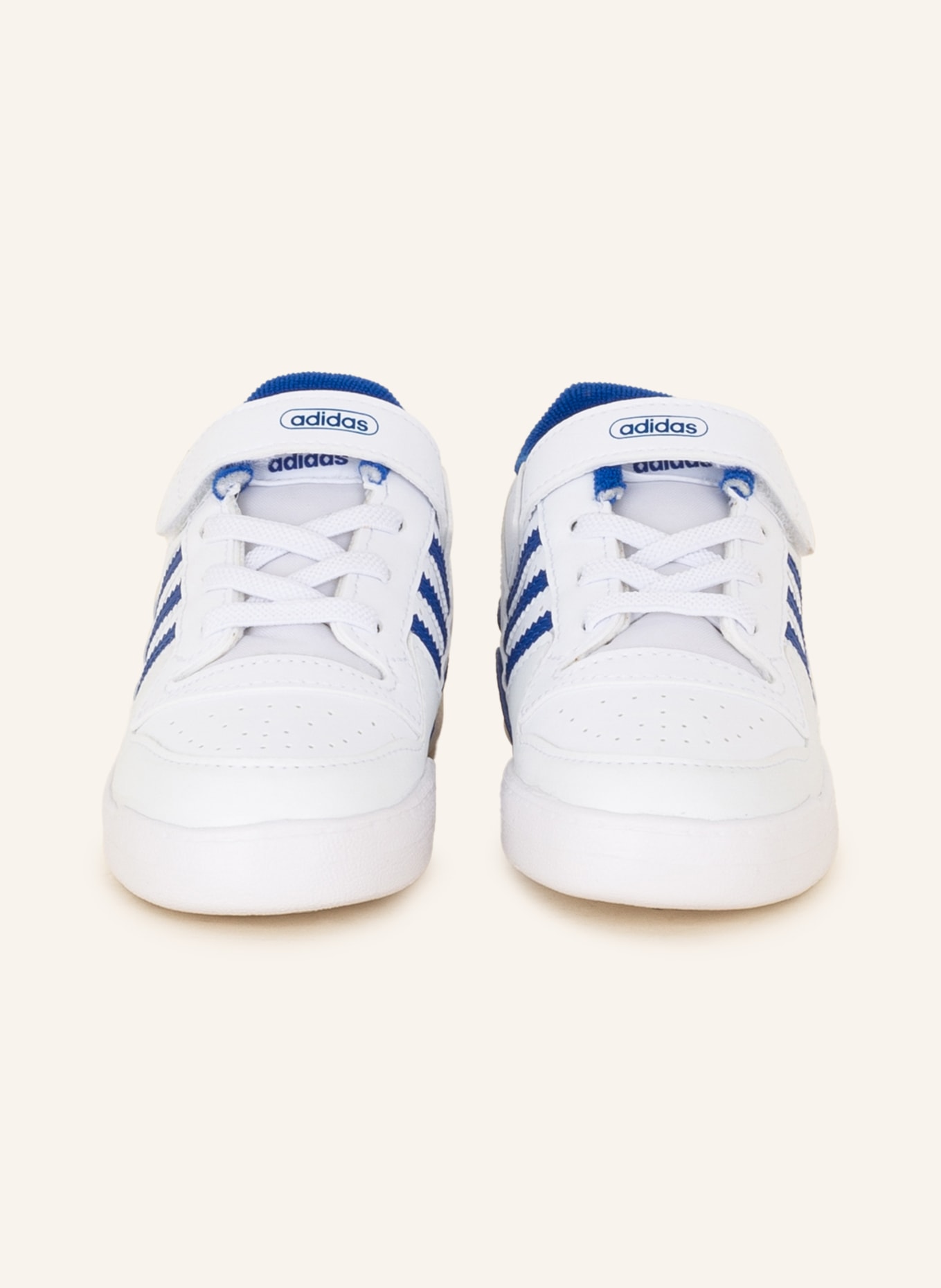 adidas Originals Sneaker FORUM LOW I, Farbe: WEISS/ BLAU (Bild 3)
