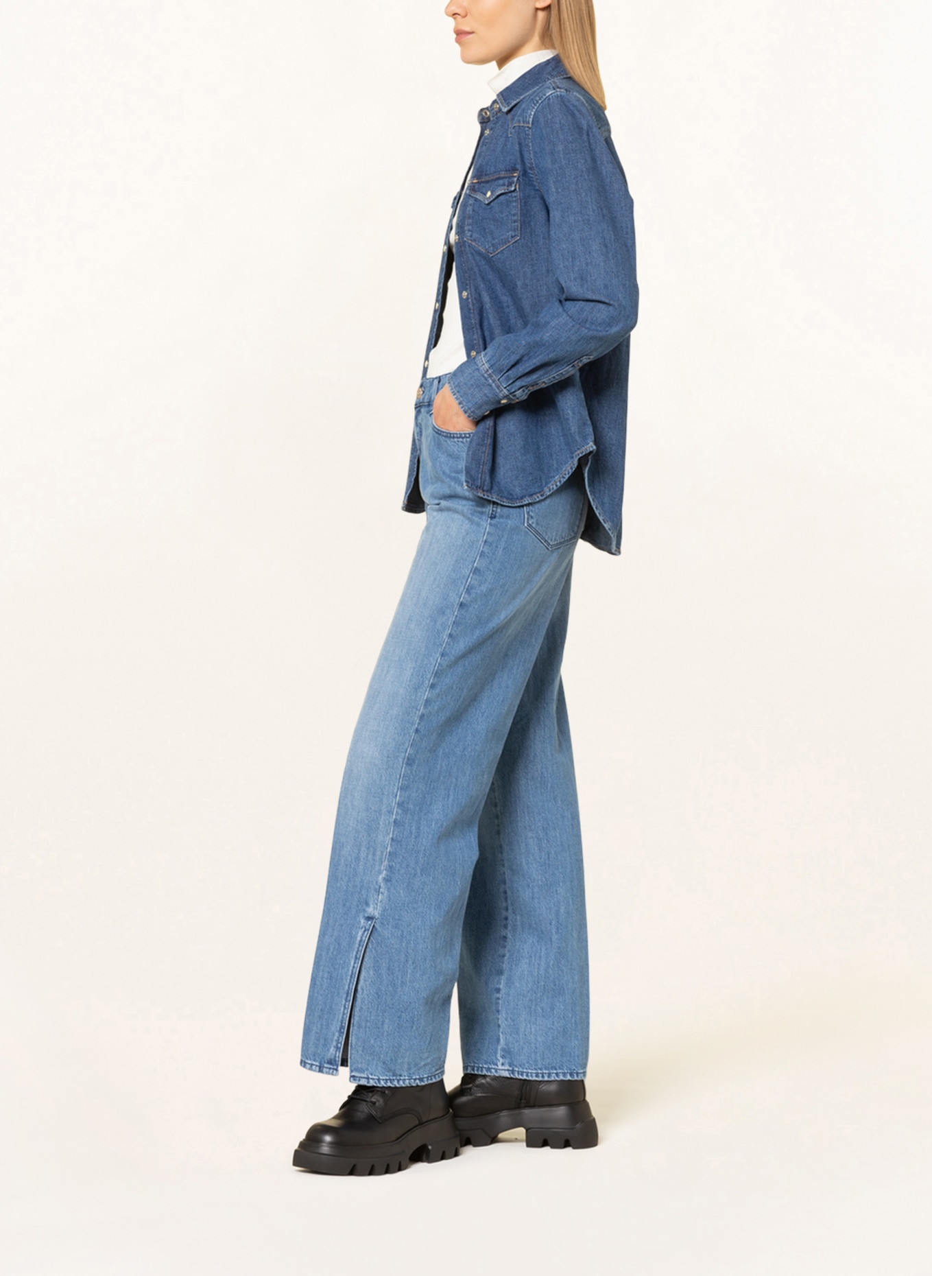 BRAX Jeans MAINE, Farbe: 29 USED LIGHT BLUE (Bild 4)