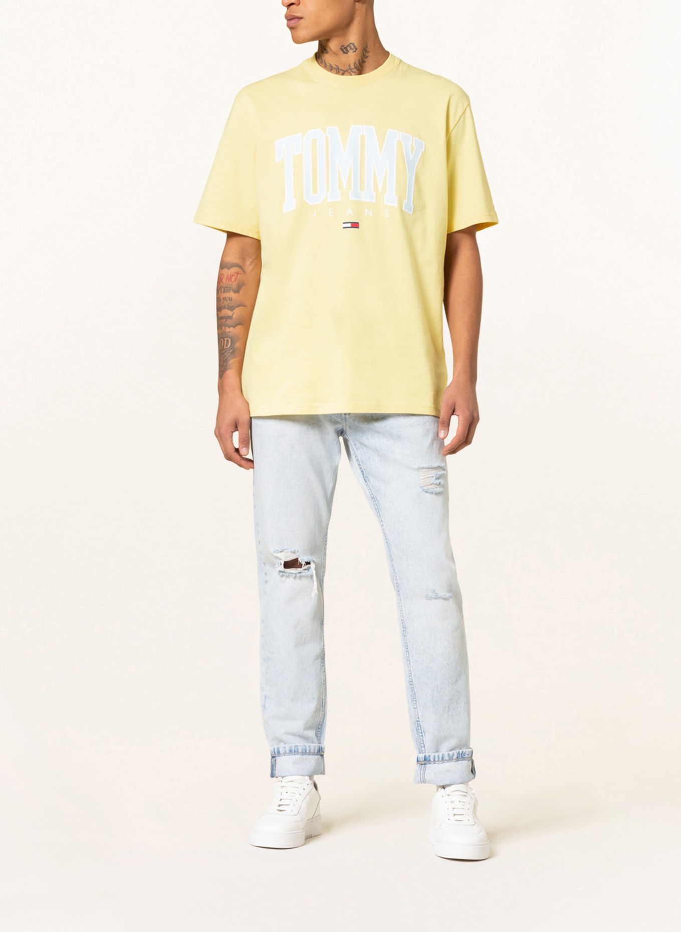Tommy top jeans yellow