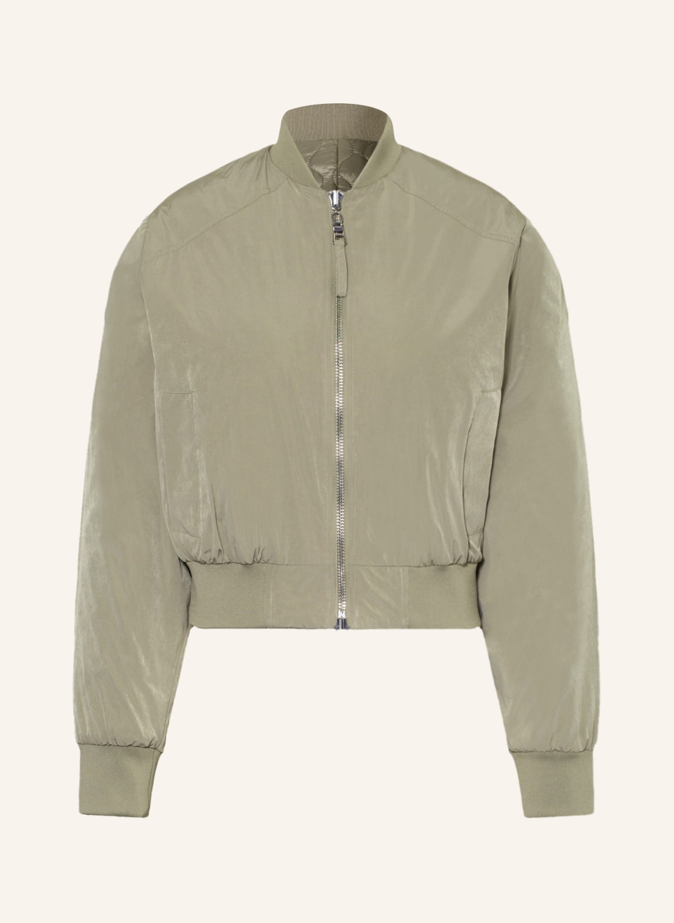 BLONDE No.8 Bomber jacket PONZA reversible, Color: LIGHT GREEN (Image 1)