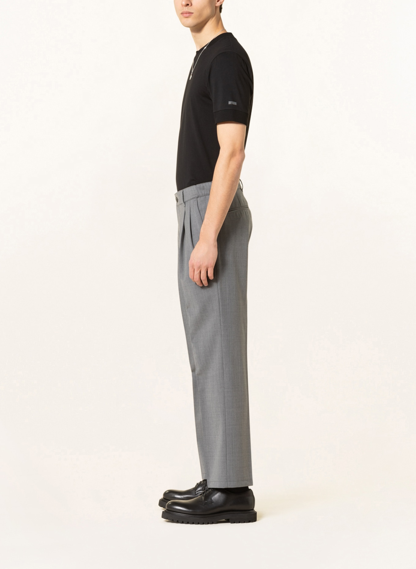 DRYKORN Chino kalhoty LEEK Regular Fit , Barva: ŠEDÁ (Obrázek 4)