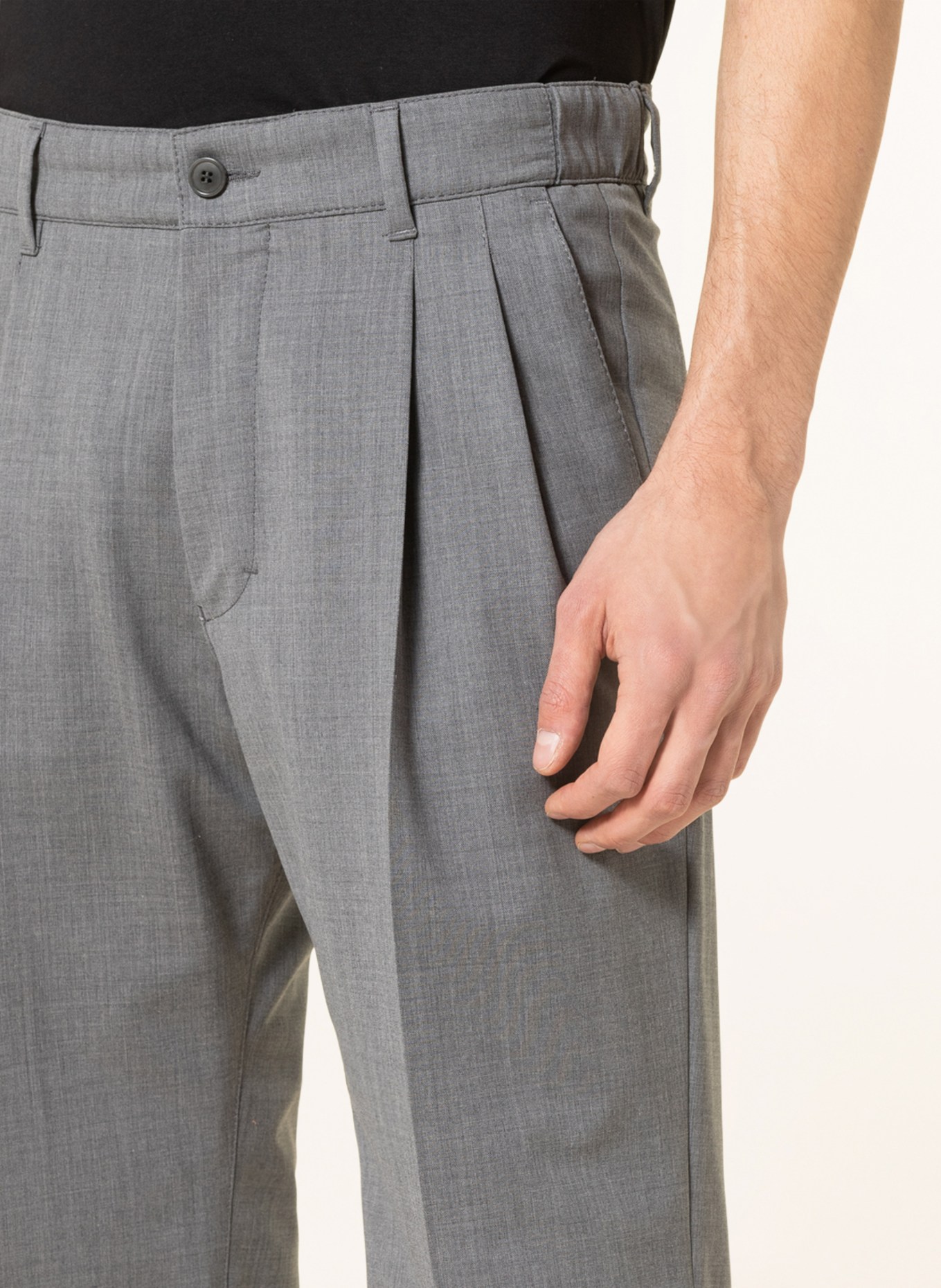 DRYKORN Chino kalhoty LEEK Regular Fit , Barva: ŠEDÁ (Obrázek 5)