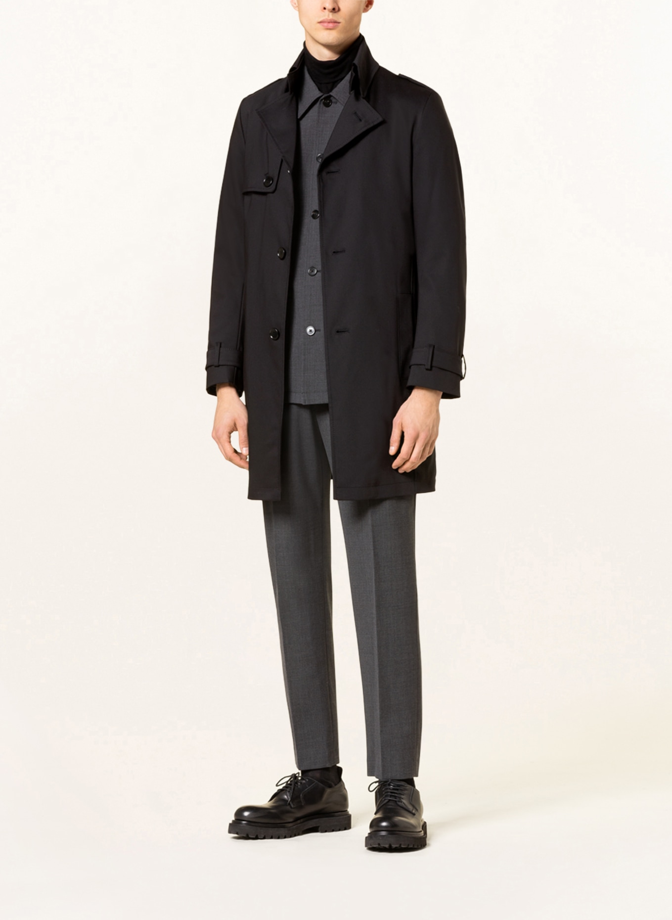 DRYKORN Trench coat SKOPJE , Color: BLACK (Image 2)