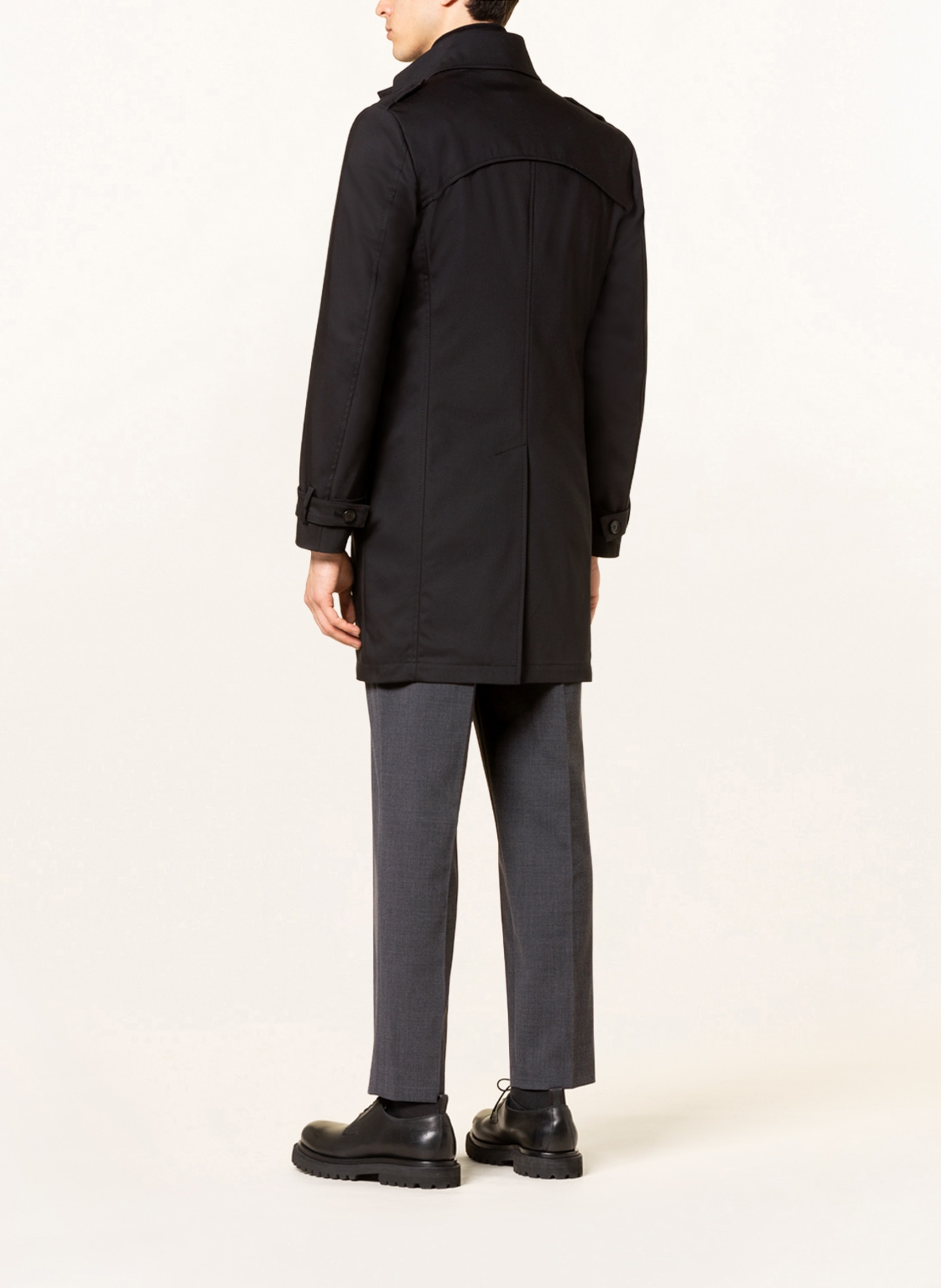DRYKORN Trench coat SKOPJE , Color: BLACK (Image 3)