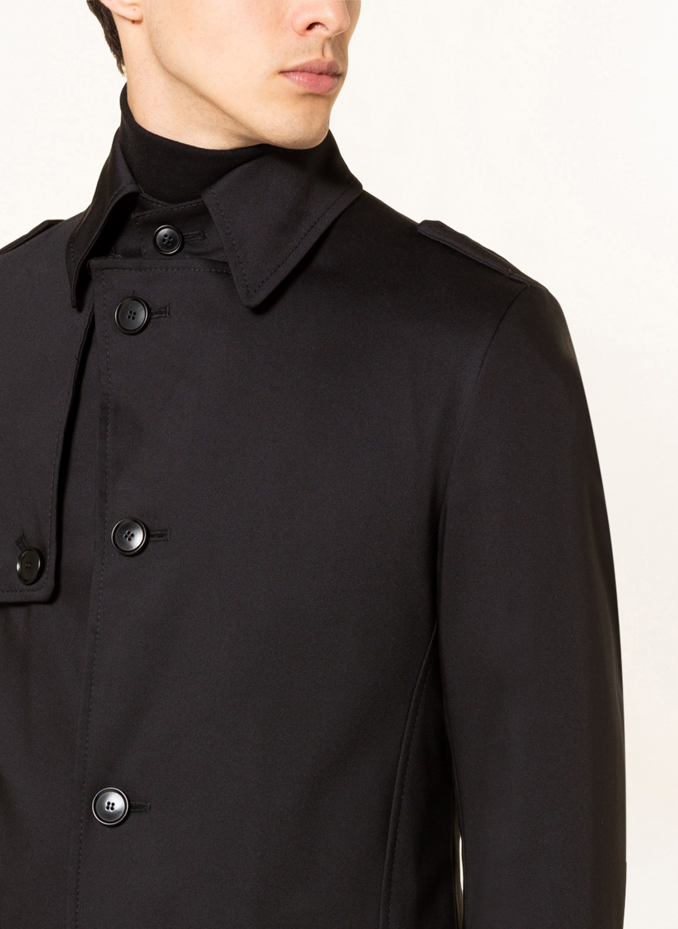 DRYKORN Trench coat SKOPJE , Color: BLACK (Image 4)