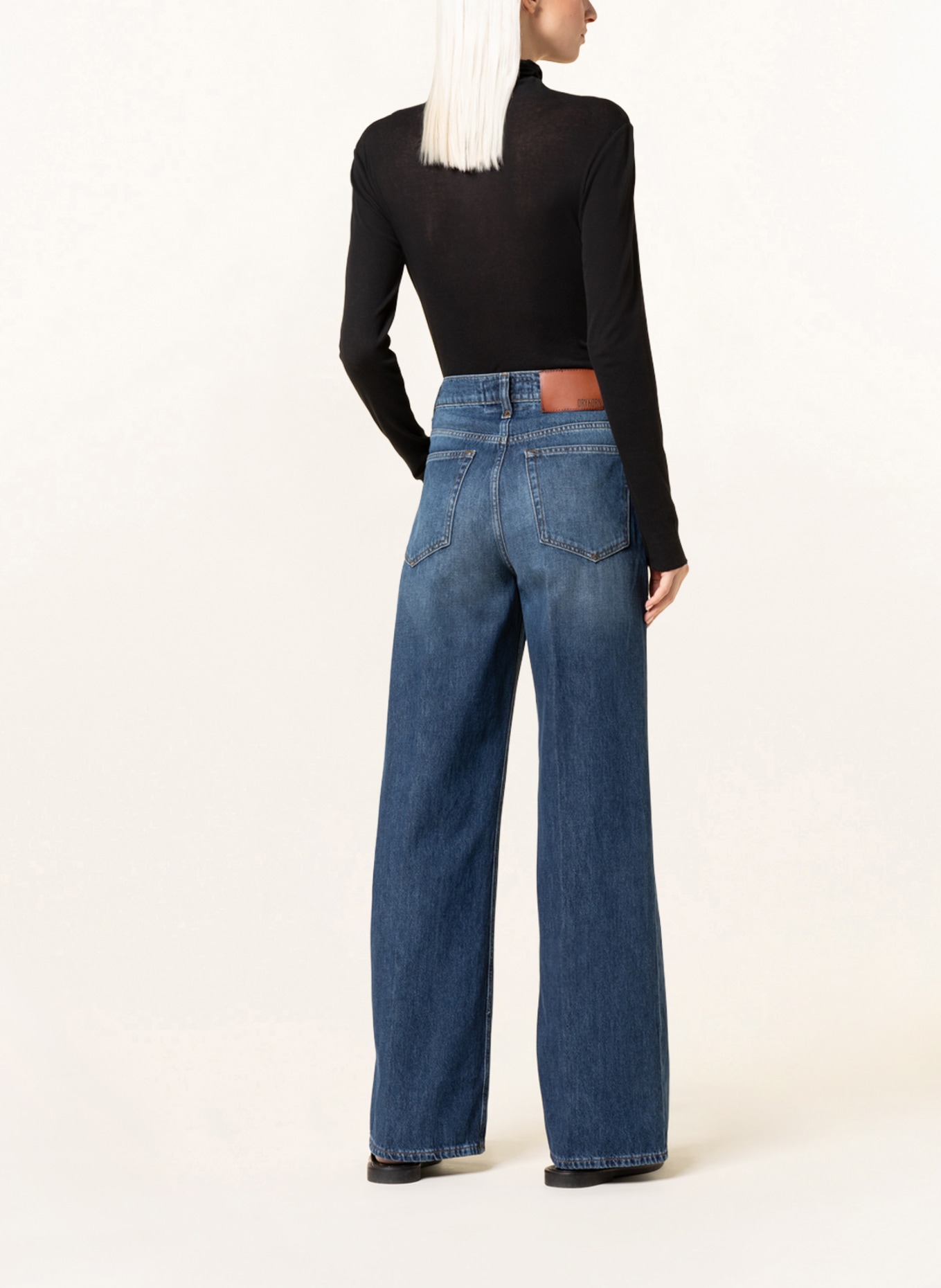 DRYKORN Straight Jeans CAUSE, Farbe: 3200 blau (Bild 3)