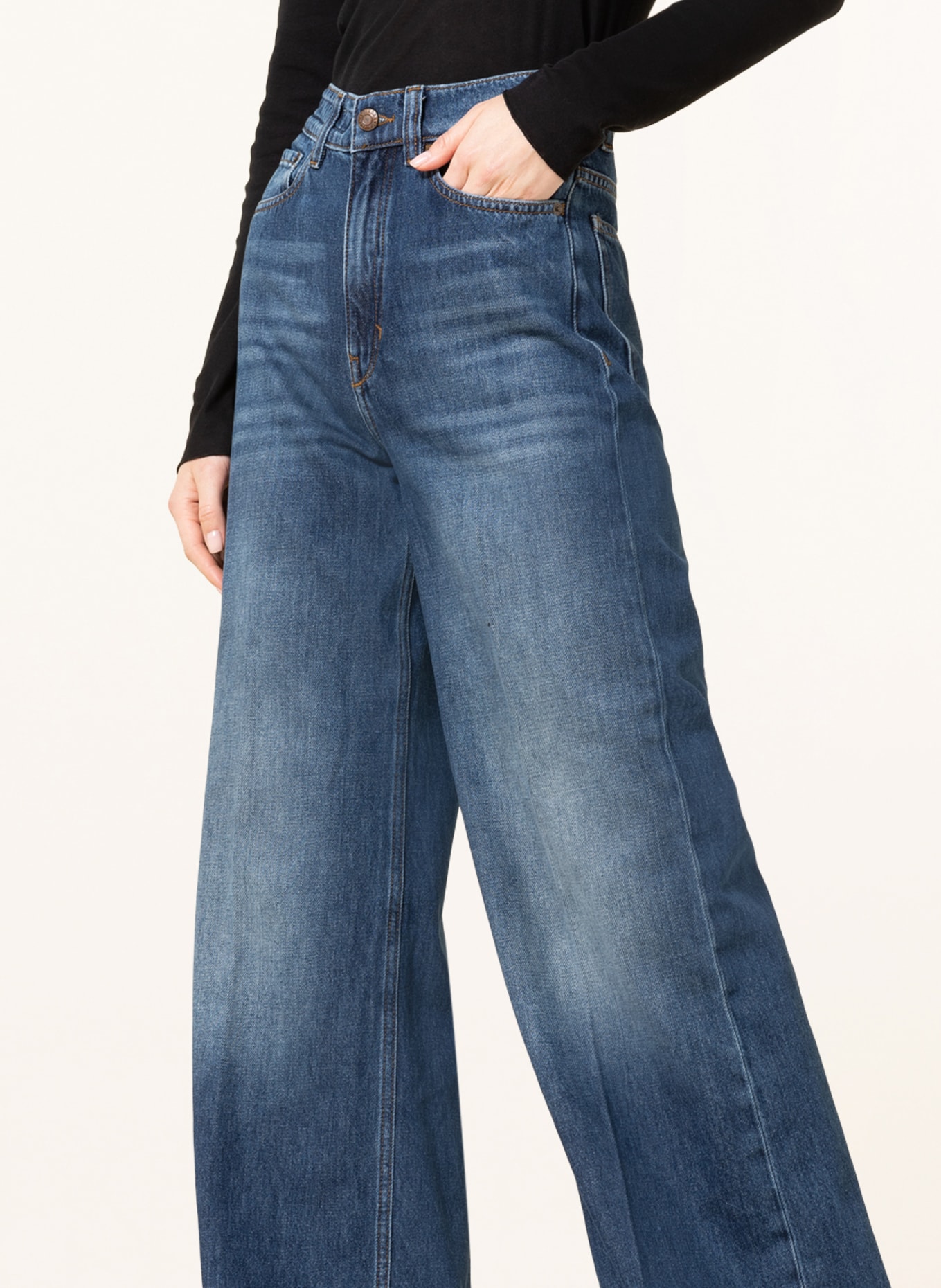 DRYKORN Straight Jeans CAUSE, Farbe: 3200 blau (Bild 5)