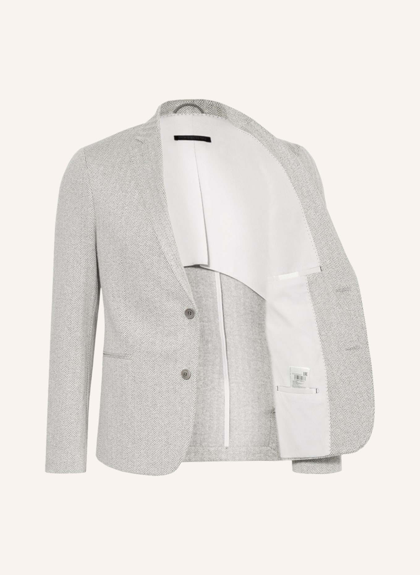 DRYKORN Suit jacket HURLEY extra slim fit, Color: GRAY/ LIGHT GRAY (Image 4)