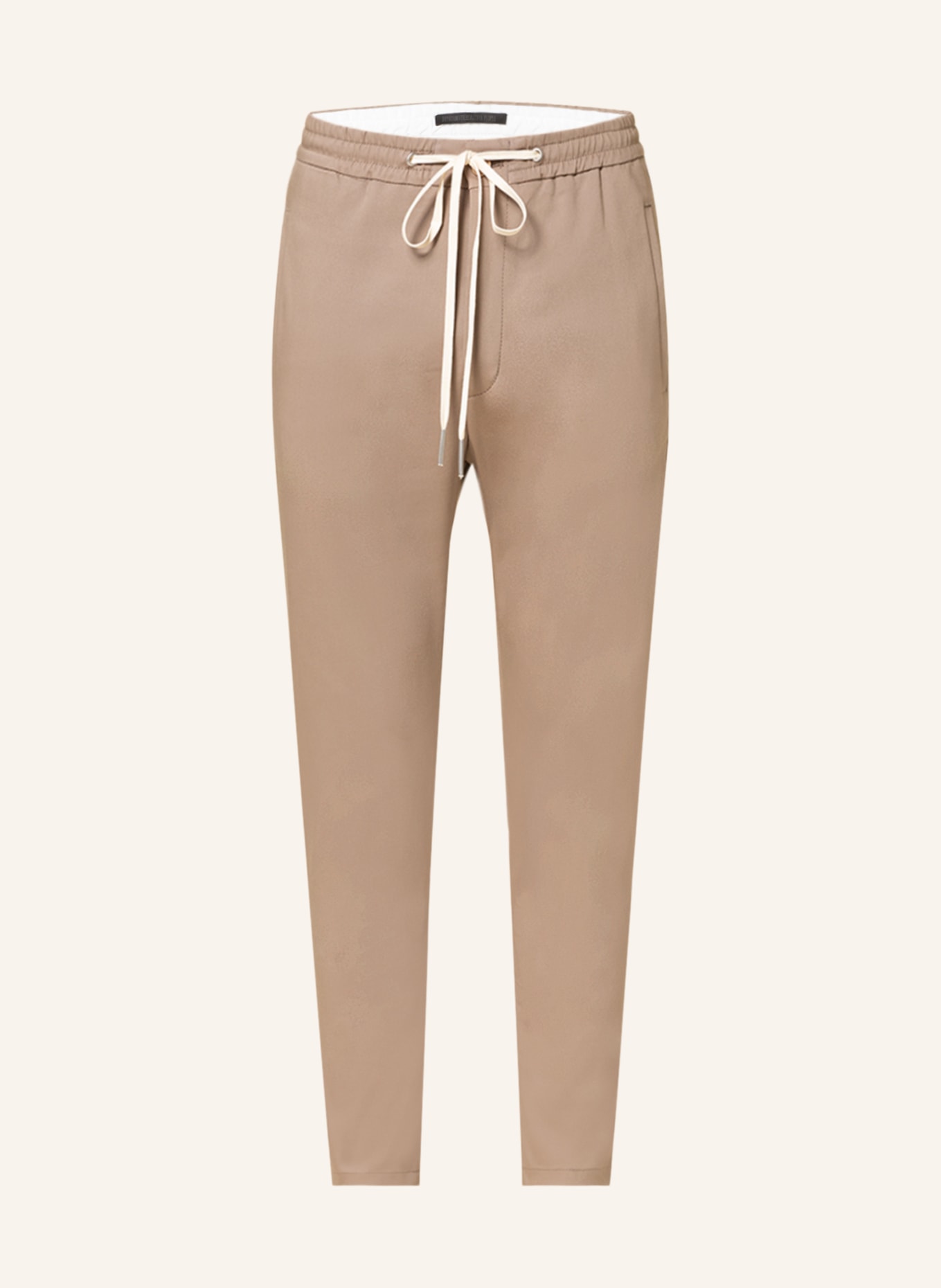 DRYKORN Spodnie garniturowe JEGER w stylu dresowym extra slim fit , Kolor: CAMELOWY (Obrazek 1)