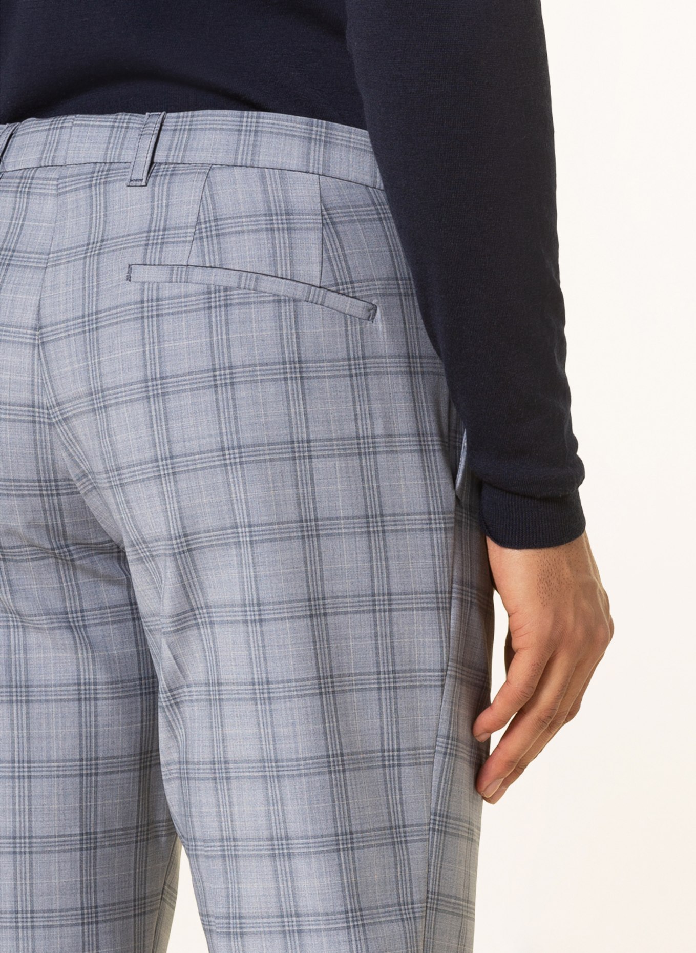 DRYKORN Anzughose PIET Extra Slim Fit, Farbe: GRAU/ HELLGRAU (Bild 6)