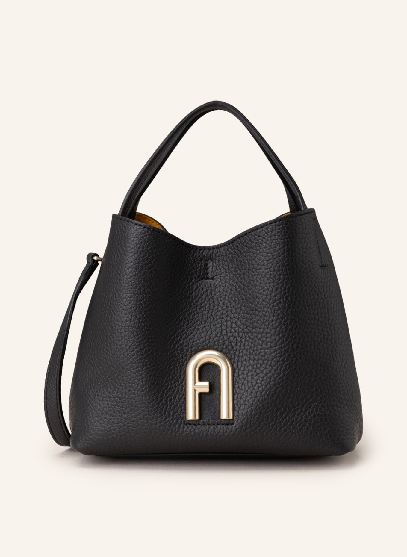 FURLA Hobo bag PRIMULA MINI, Color: BLACK (Image 1)
