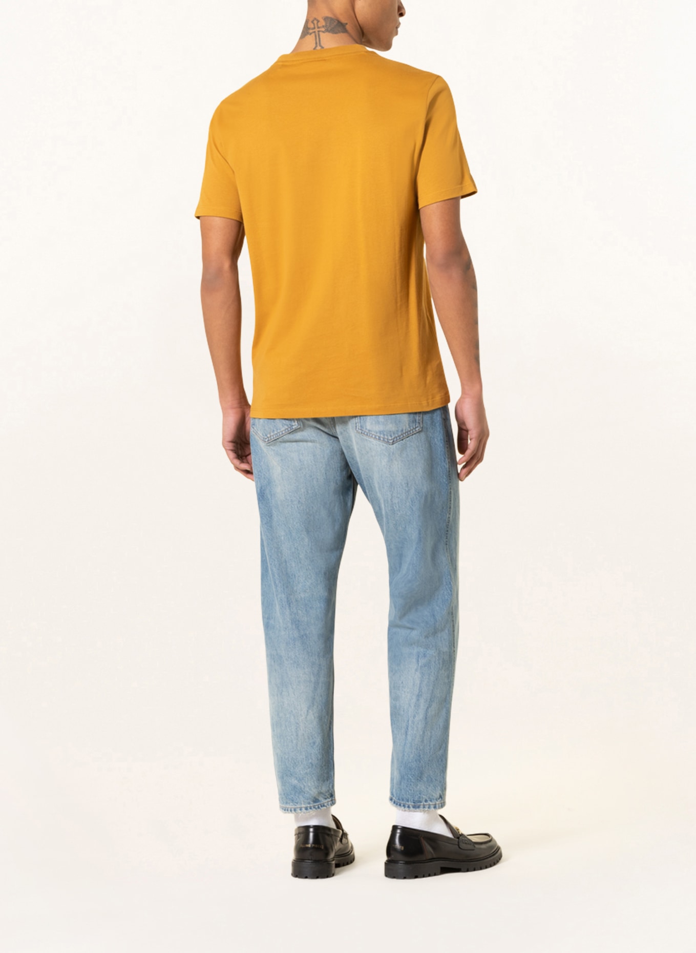 HUGO T-Shirt DAIMAN , Farbe: ORANGE (Bild 3)
