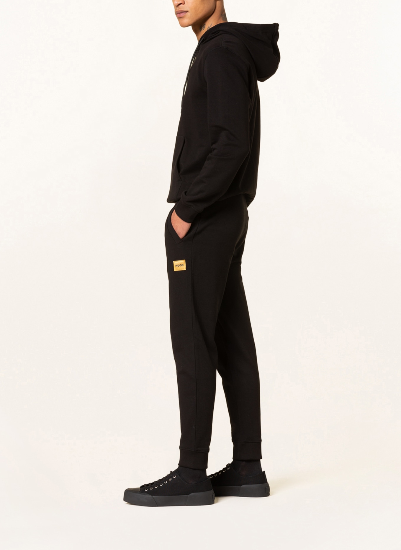 HUGO Sweatpants DOAK , Color: BLACK (Image 4)