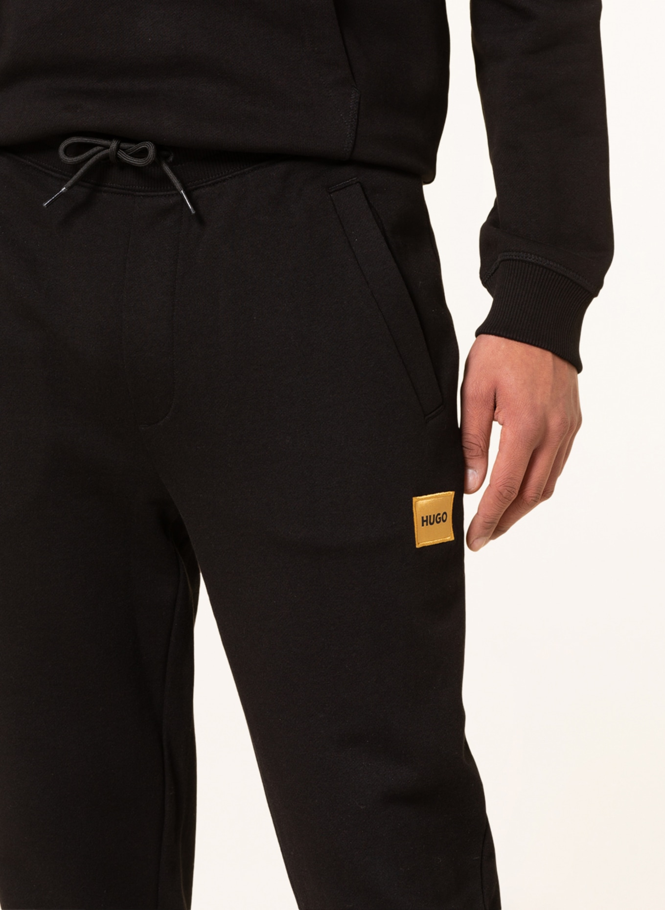 HUGO Sweatpants DOAK , Color: BLACK (Image 5)