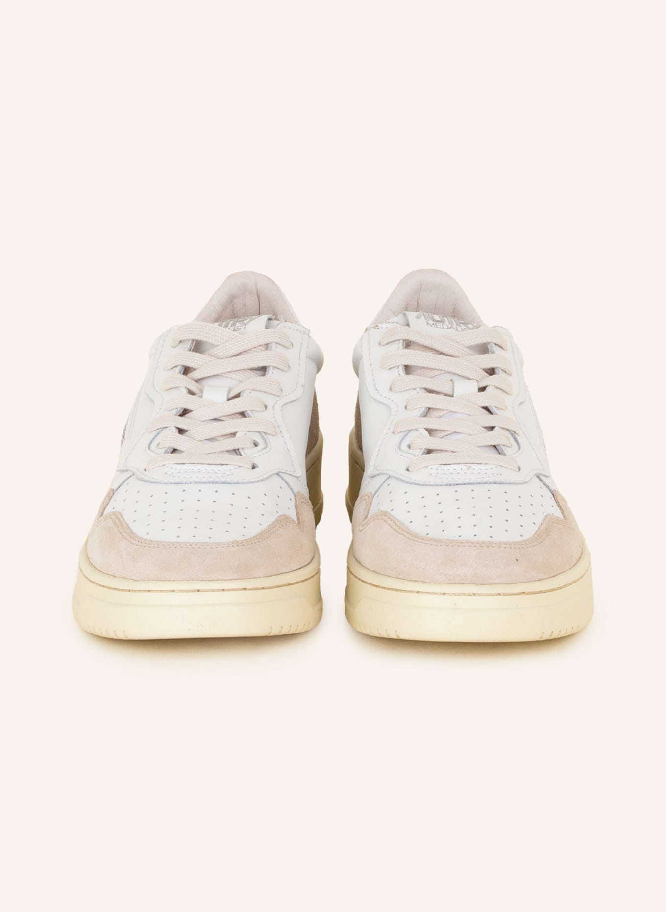 AUTRY Sneaker MEDALIST LOW, Farbe: WEISS/ BEIGE (Bild 3)